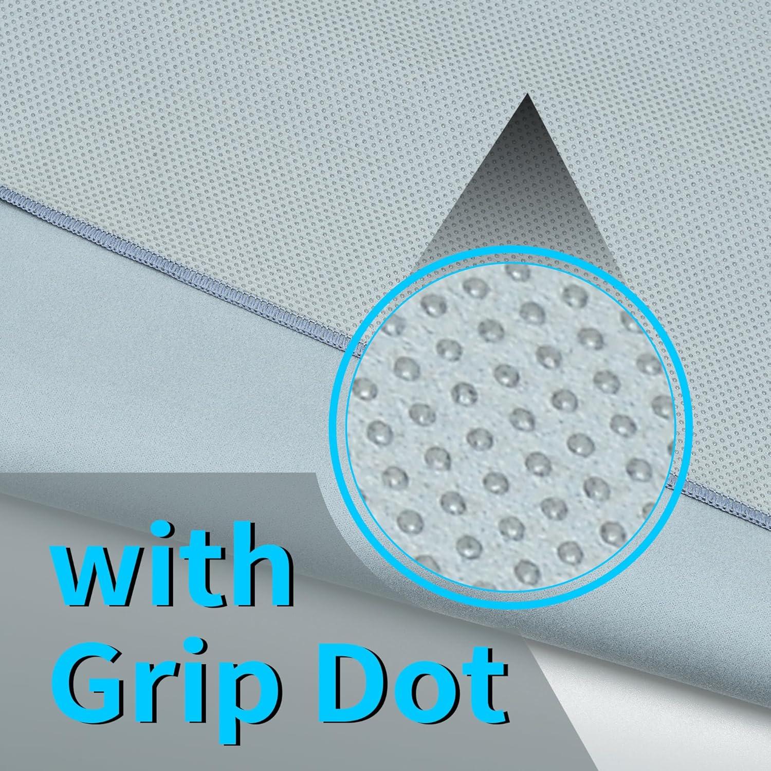 Toallas de Yoga Caliente MOONSMILE Antideslizantes 2 Piezas