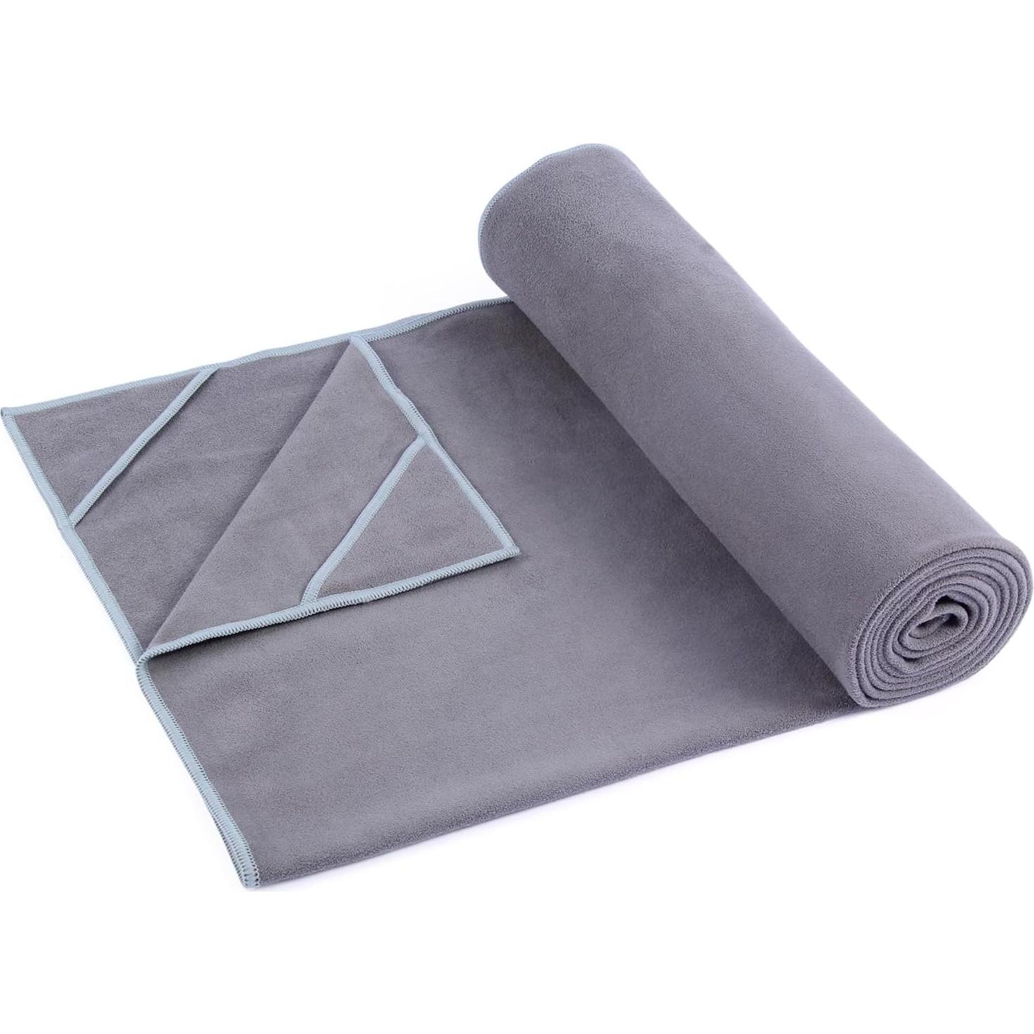 Toalla de Yoga Caliente Xoofewal 72x25 cm Antideslizante