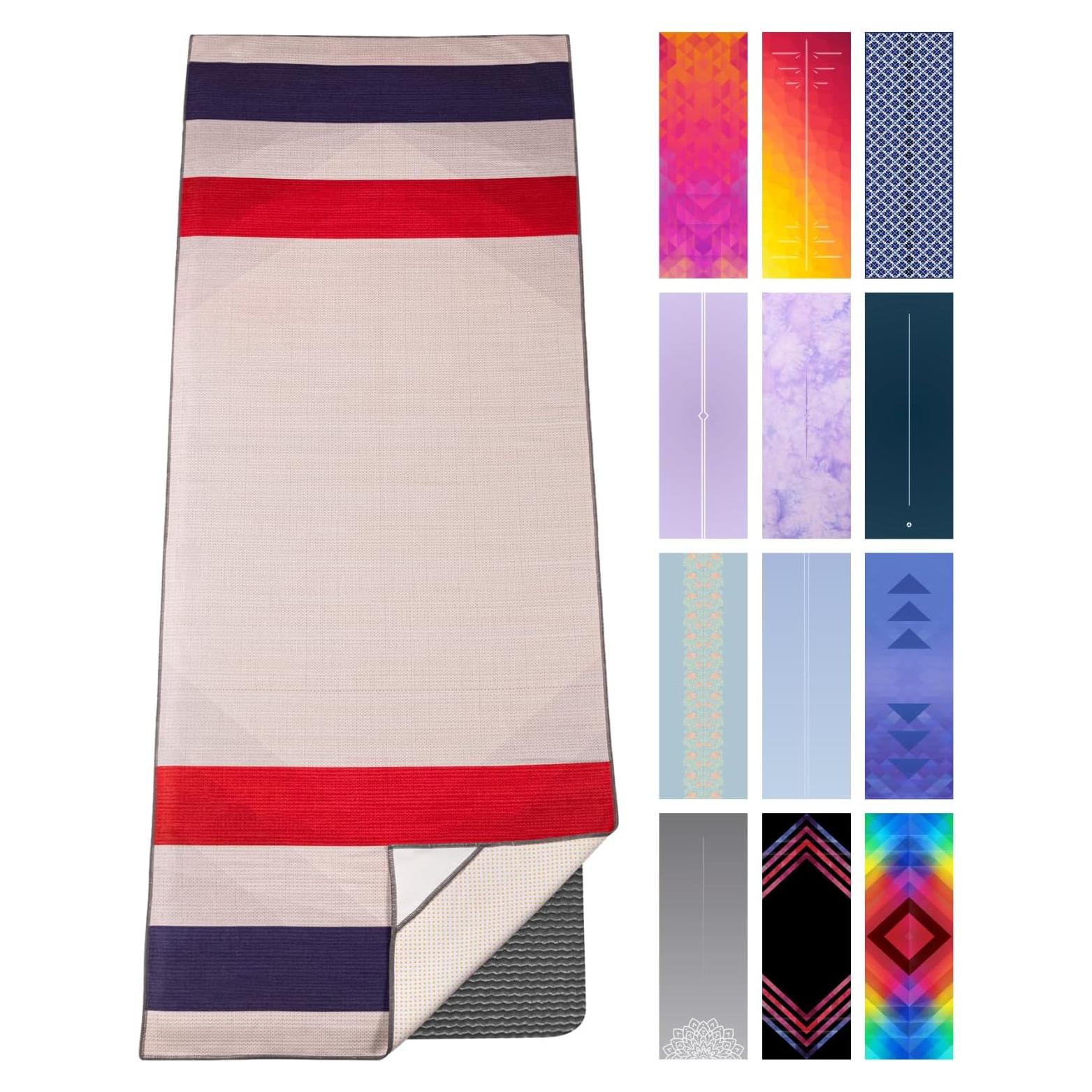 Toalla de Yoga Antideslizante Body By Yoga 182.88x63.5cm