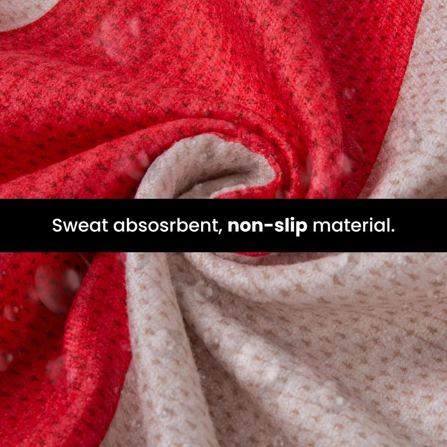 Toalla de Yoga Antideslizante Body By Yoga 182.88x63.5cm