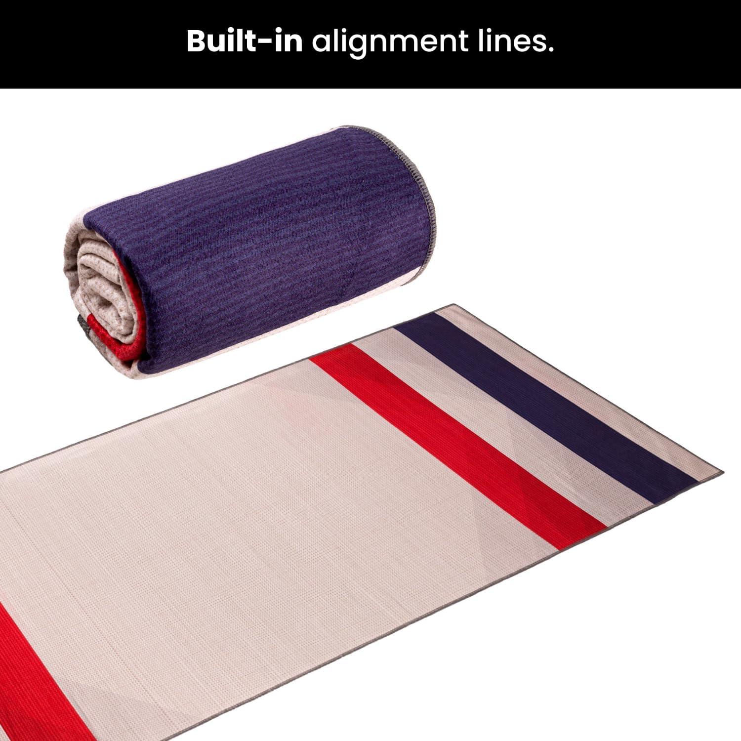 Toalla de Yoga Antideslizante Body By Yoga 182.88x63.5cm