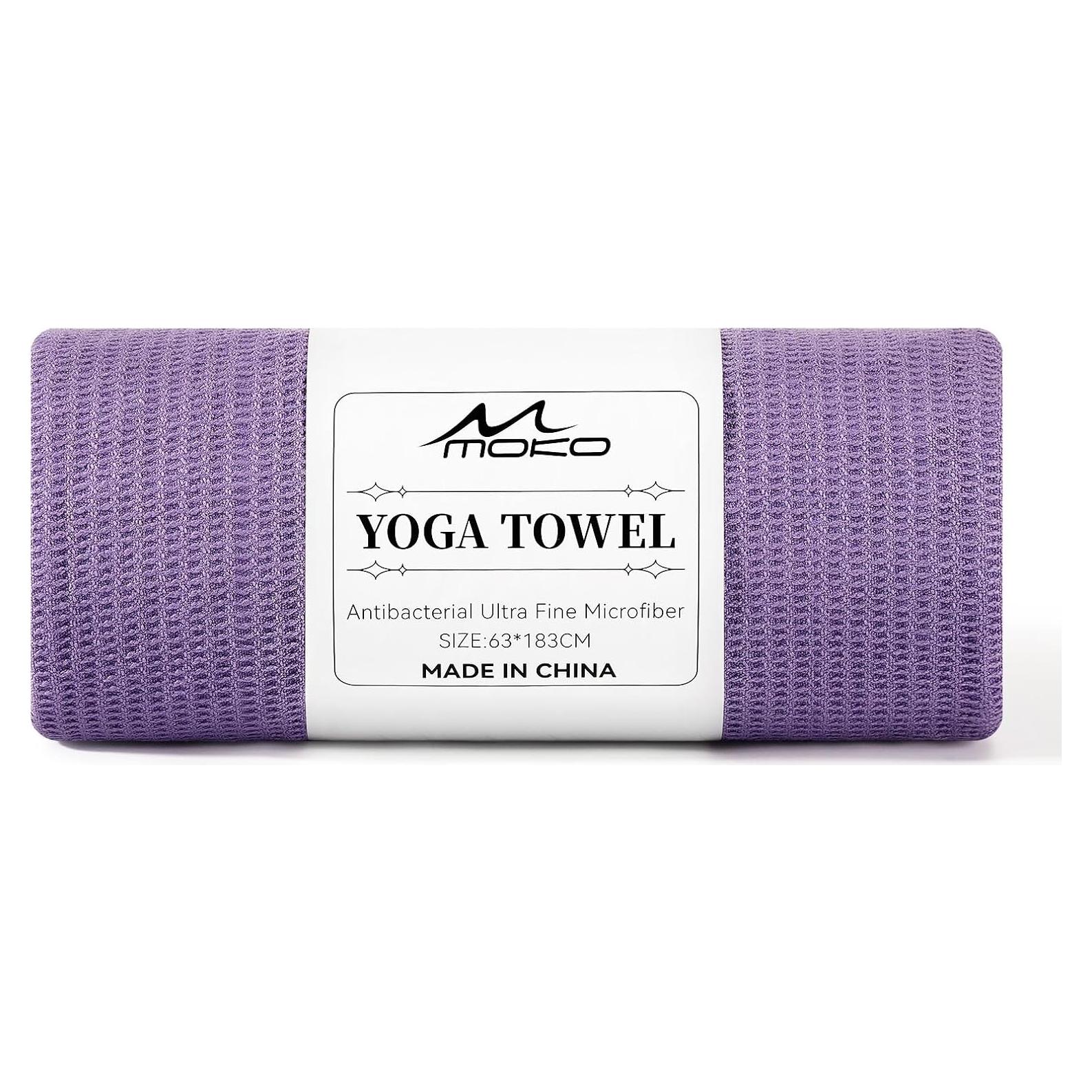 Toalla de Yoga Antideslizante MoKo 189x70cm para Hot Yoga