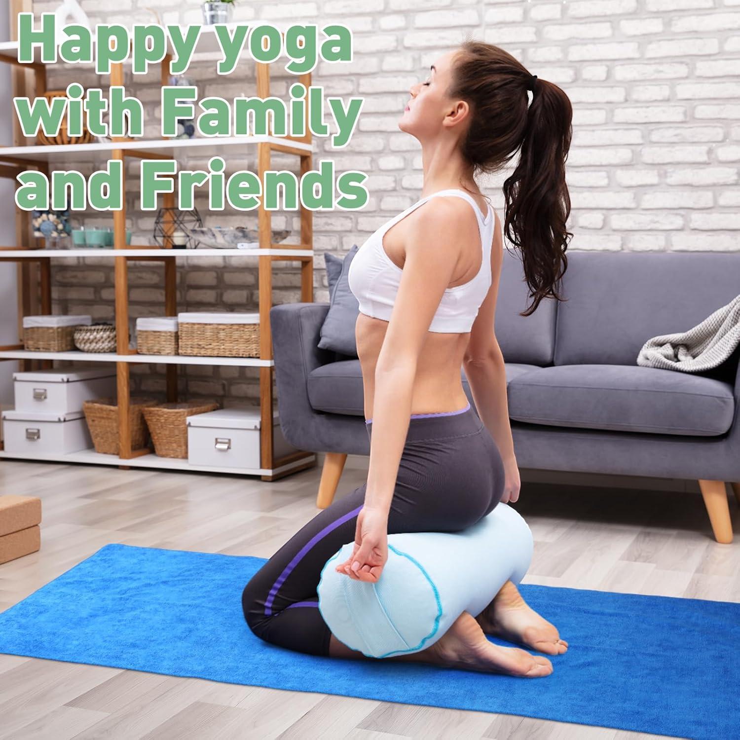 Toallas de Yoga Antideslizantes Breling 6 Pcs Microfibra 68x183cm