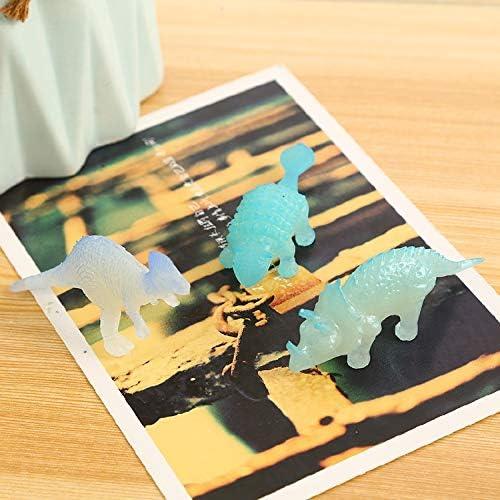 Figuras de Dinosaurios Brillantes Liberty Imports 24 Pcs