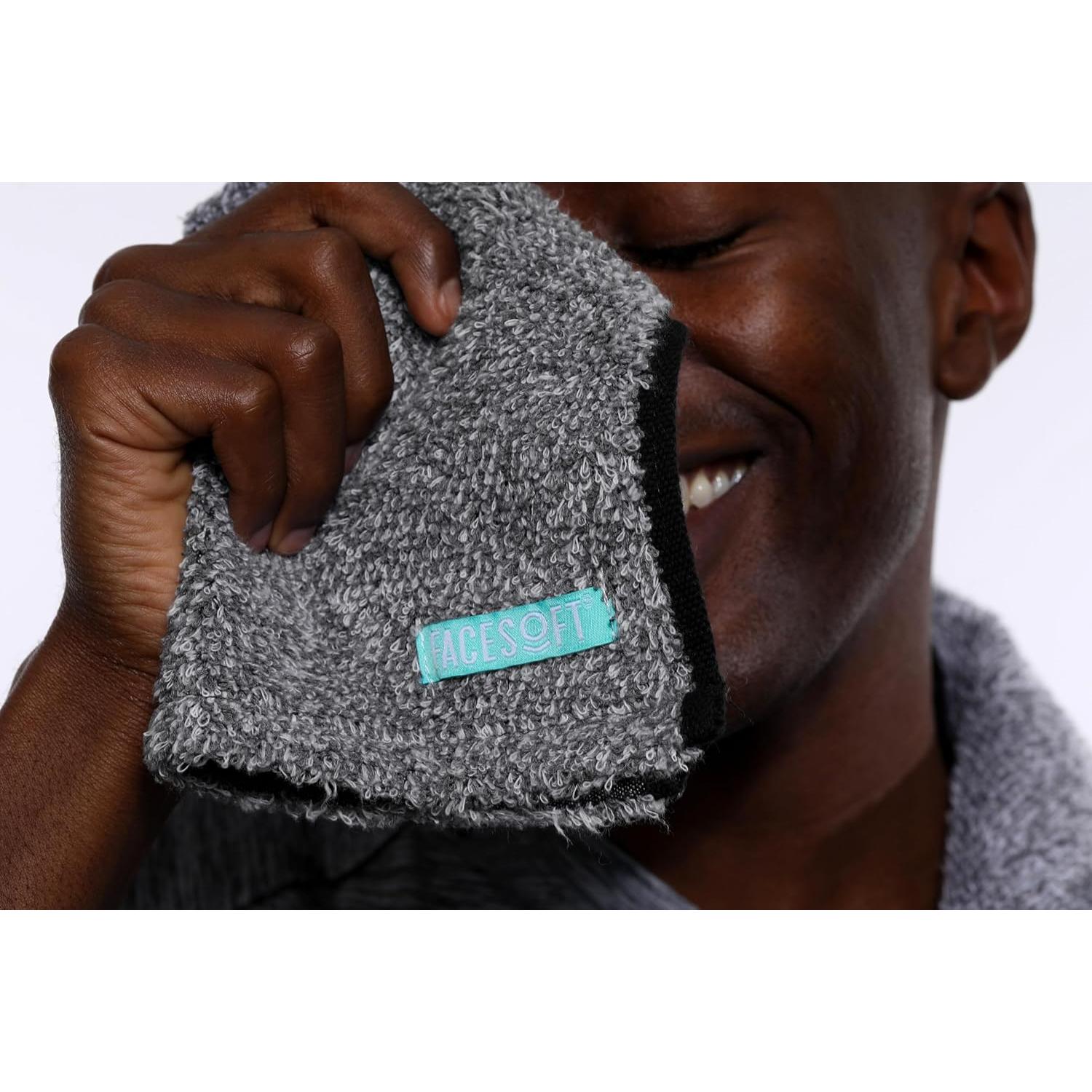 Toalla de Yoga Facesoft - Carbón Activado Ecológica 25x96 cm