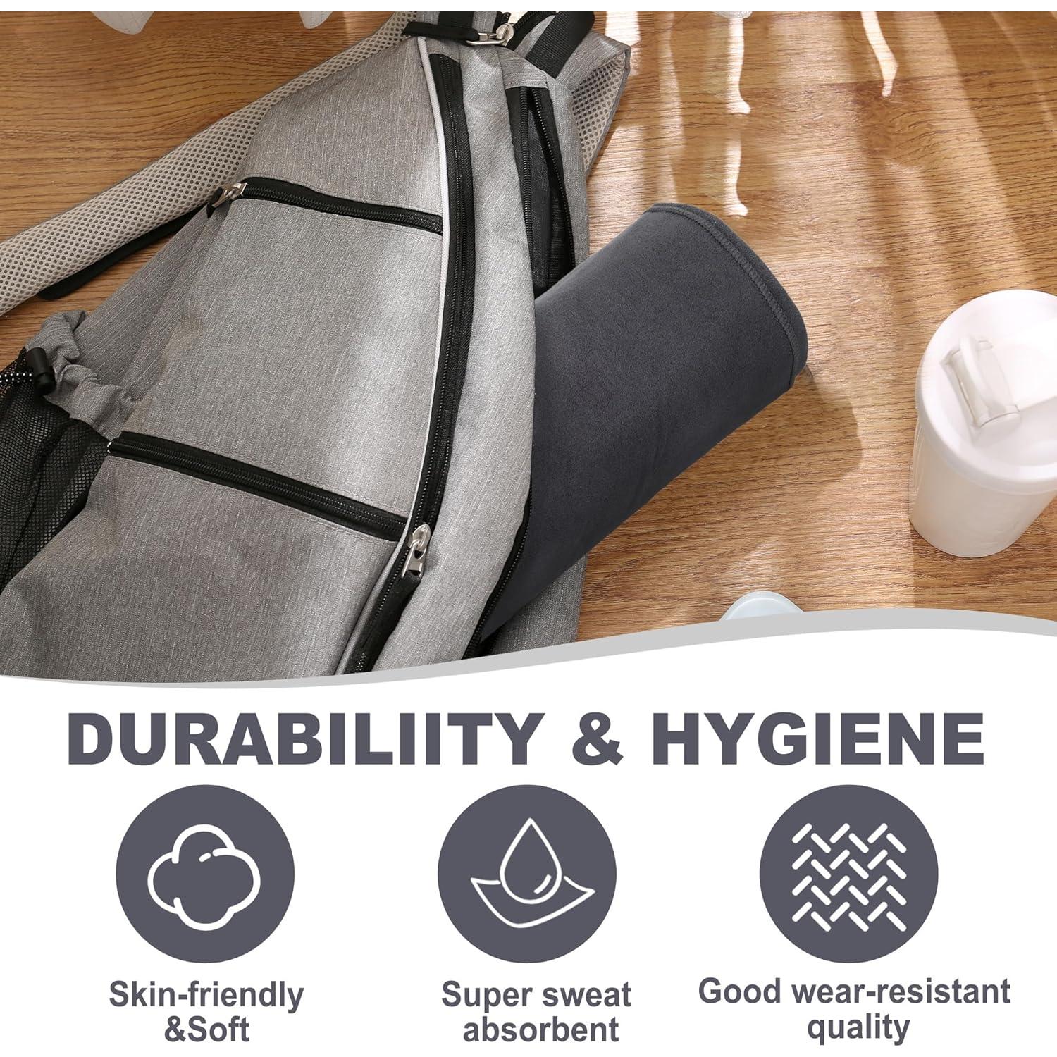 Toalla Grande para Yoga Caliente iDeaology 72x67 cm Microfibra