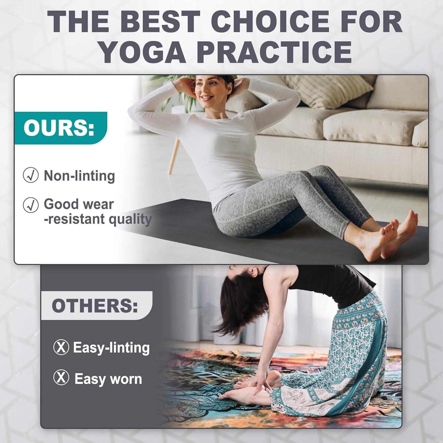 Toalla Grande para Yoga Caliente iDeaology 72x67 cm Microfibra