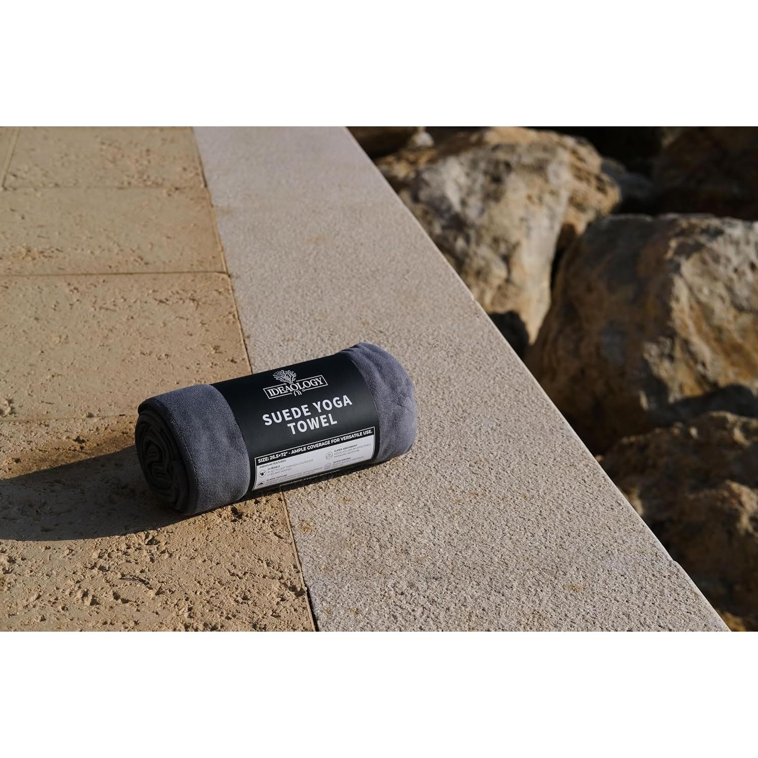 Toalla Grande para Yoga Caliente iDeaology 72x67 cm Microfibra