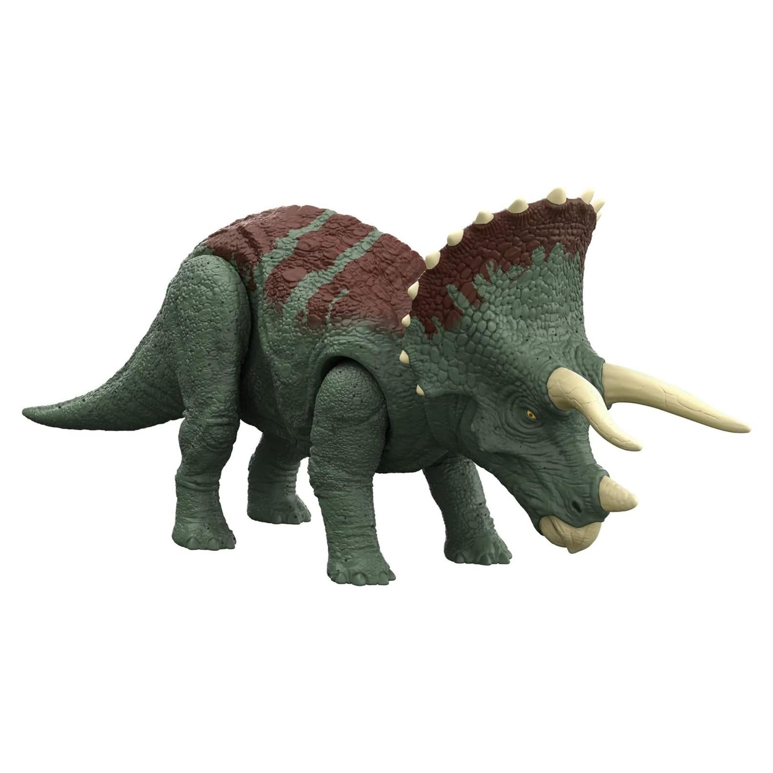 Figura de Acción Triceratops Roar Strikers Mattel 33 cm