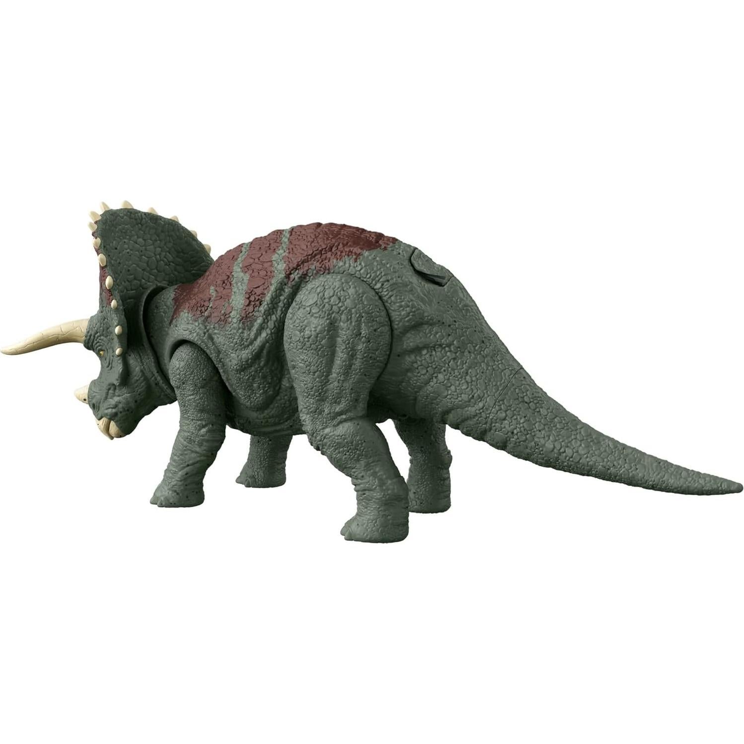 Figura de Acción Triceratops Roar Strikers Mattel 33 cm
