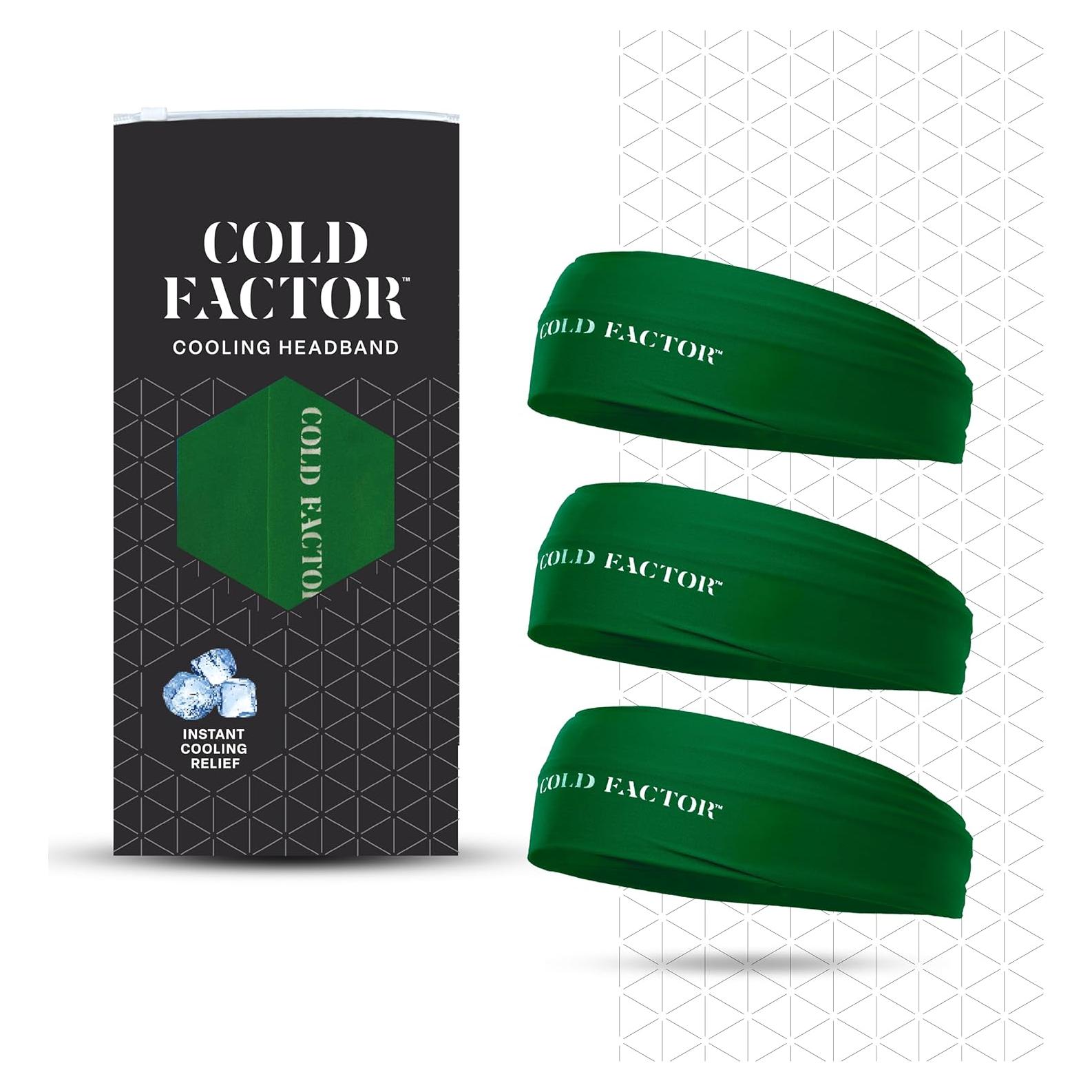 Banda para la cabeza COLD FACTOR enfriamiento instantáneo UPF 50+
