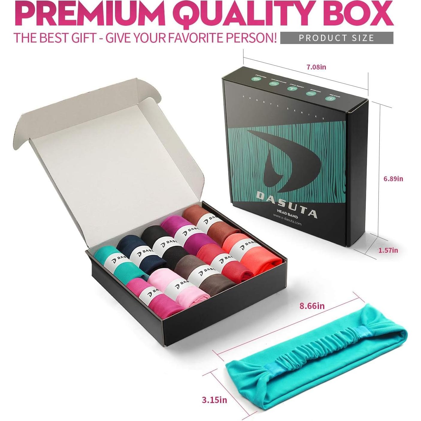 Cintas para el cabello DASUTA 10 PCS elásticas antideslizantes