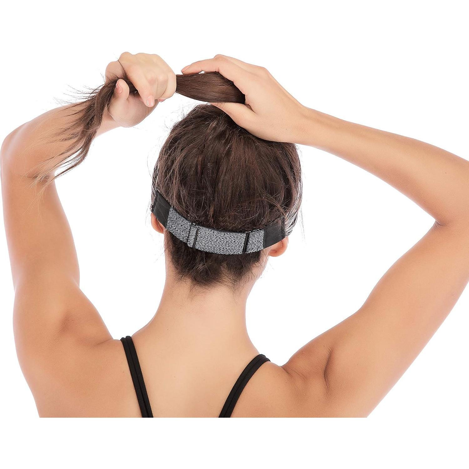 Diadema Ajustable IUGA para Ejercicio Unisex Gris Espacial