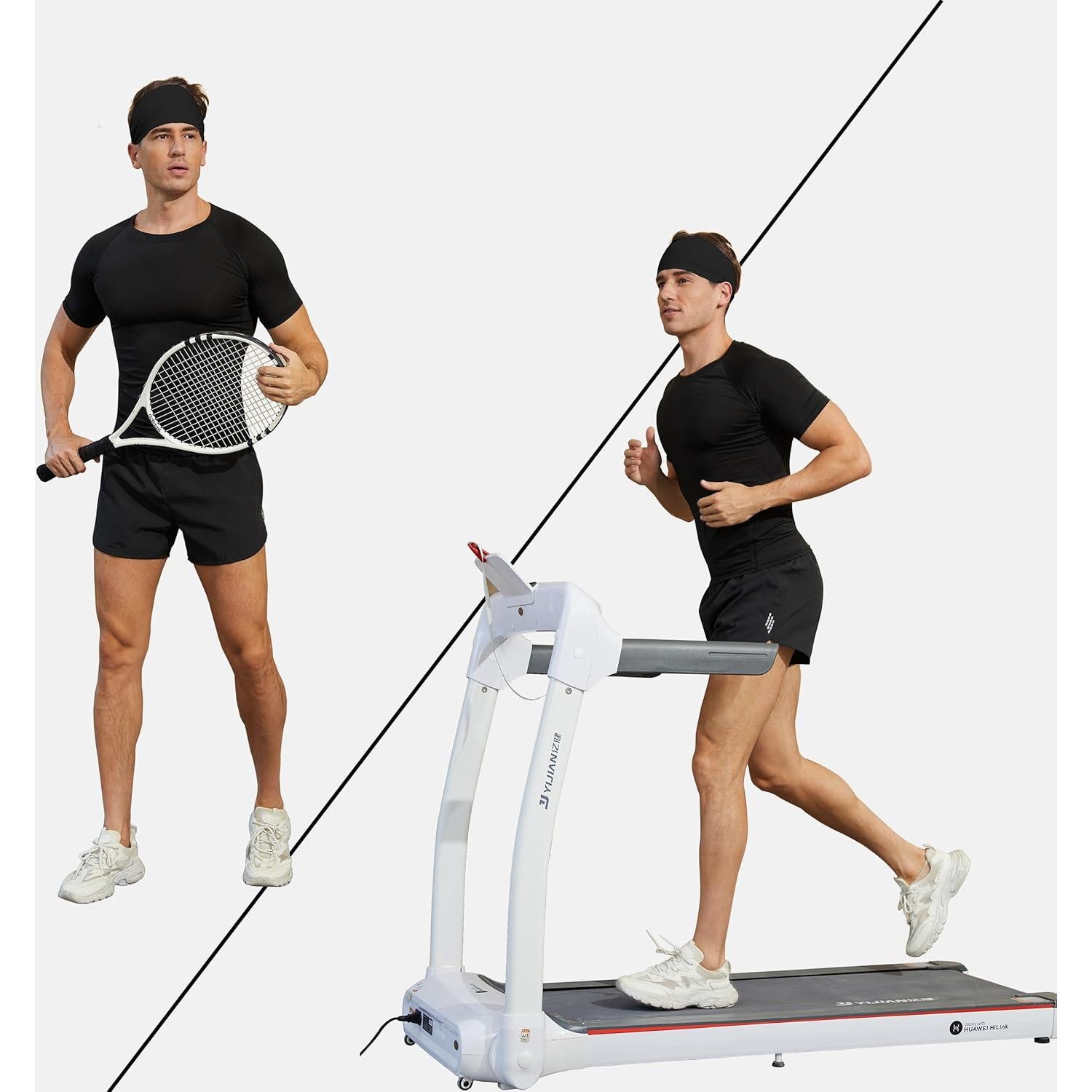 Diademas Deportivas VIMPEP para Hombres - 4 Piezas, Secado Rápido