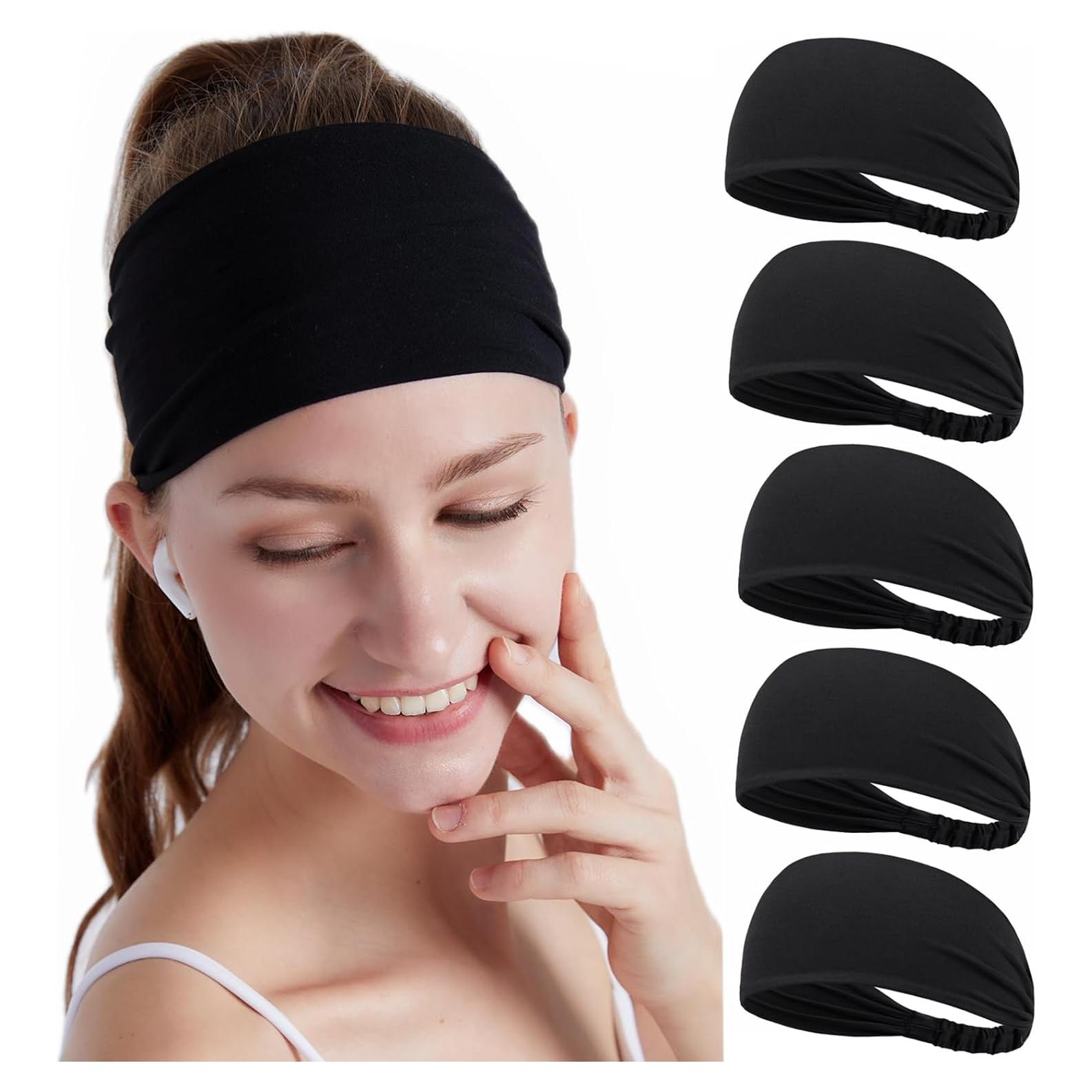 Cintas para el cabello DASUTA - Paquete de 5 negras unisex