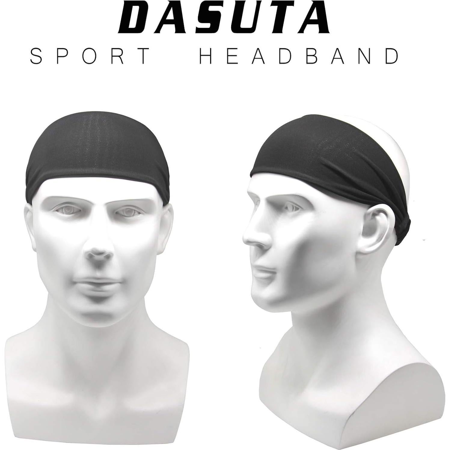 Cintas para el cabello DASUTA - Paquete de 5 negras unisex