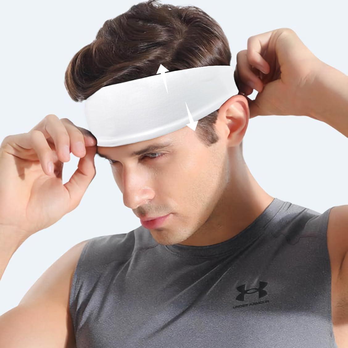 Paquete de 5 bandas deportivas CellElection para hombres - Malla transpirable