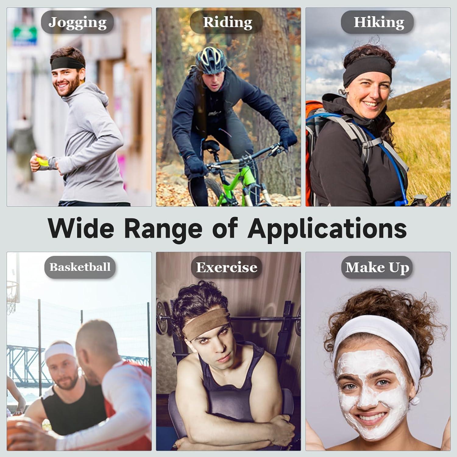 Banda para la Cabeza de Sudor Vgogfly para Hombres - Talla Única