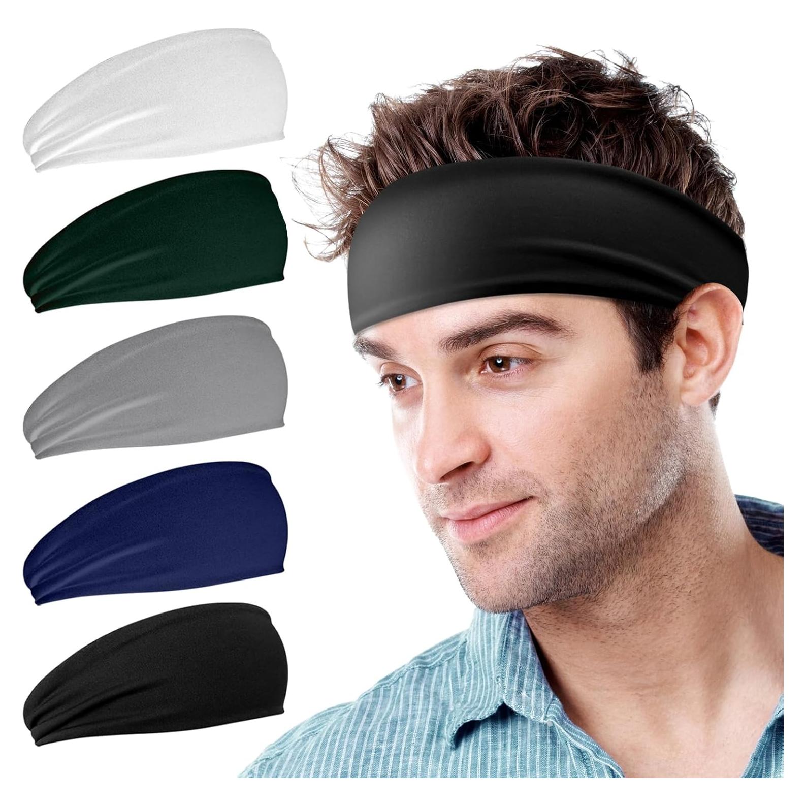 Banda deportiva para la cabeza NONSTOP 5 Pack - Absorbe sudor