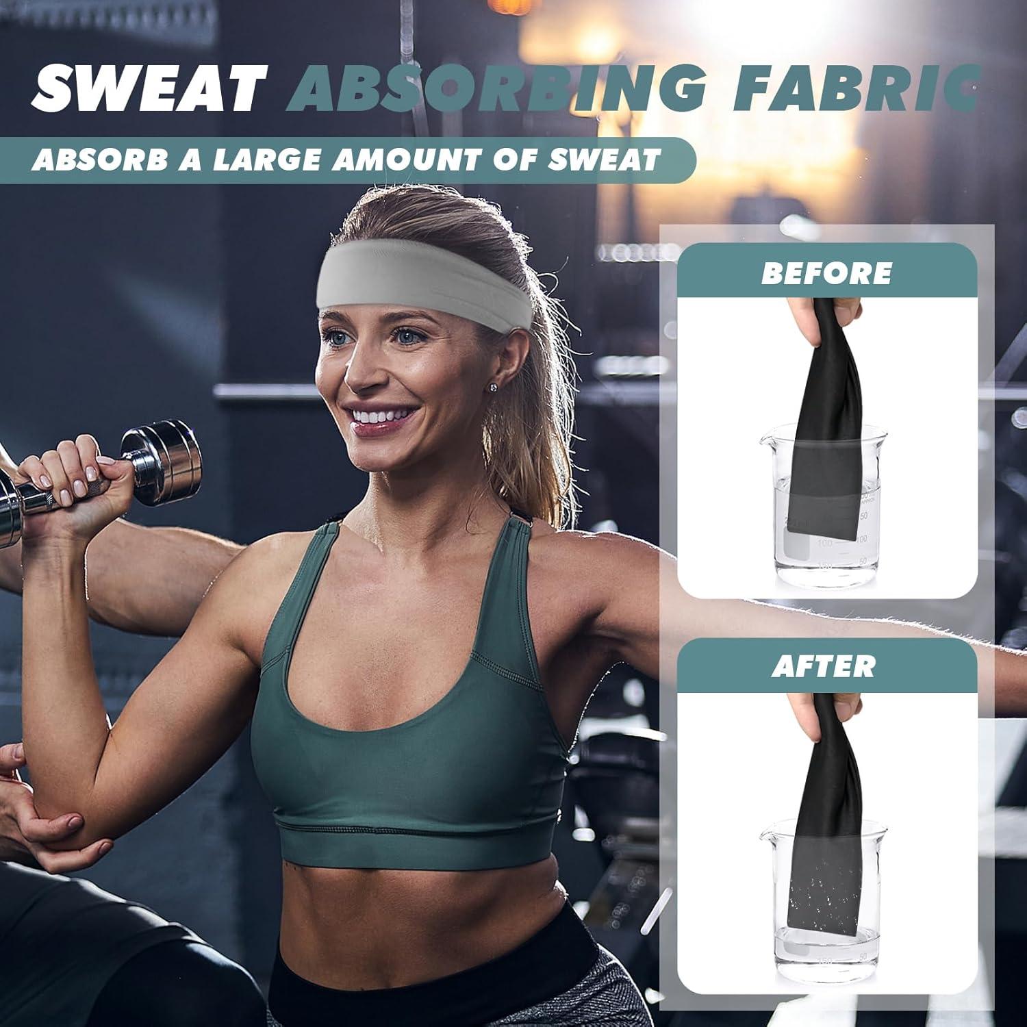 Banda deportiva para la cabeza NONSTOP 5 Pack - Absorbe sudor