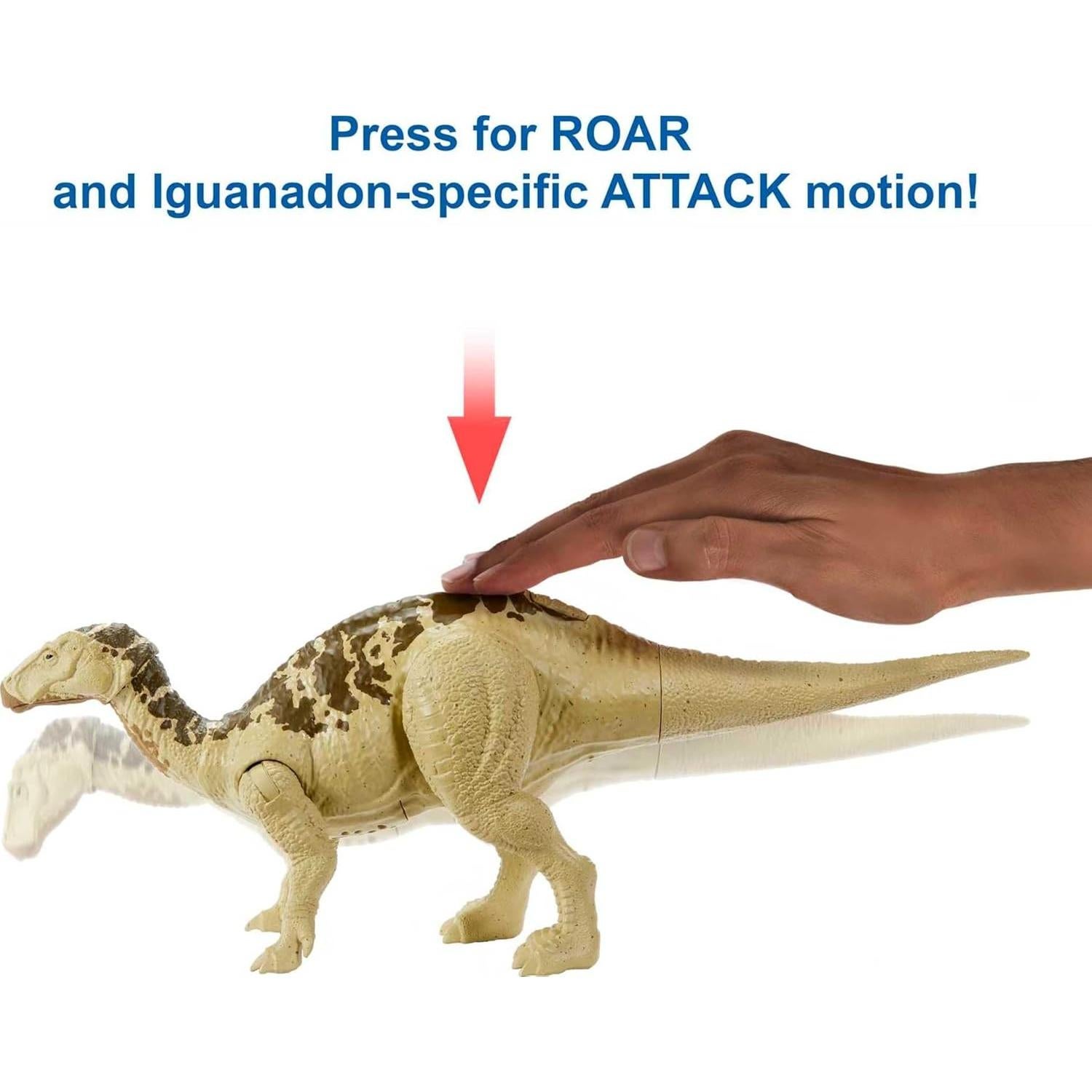 Mattel Jurassic World Paquete de Batalla Iguanodon y Skorpiovenator