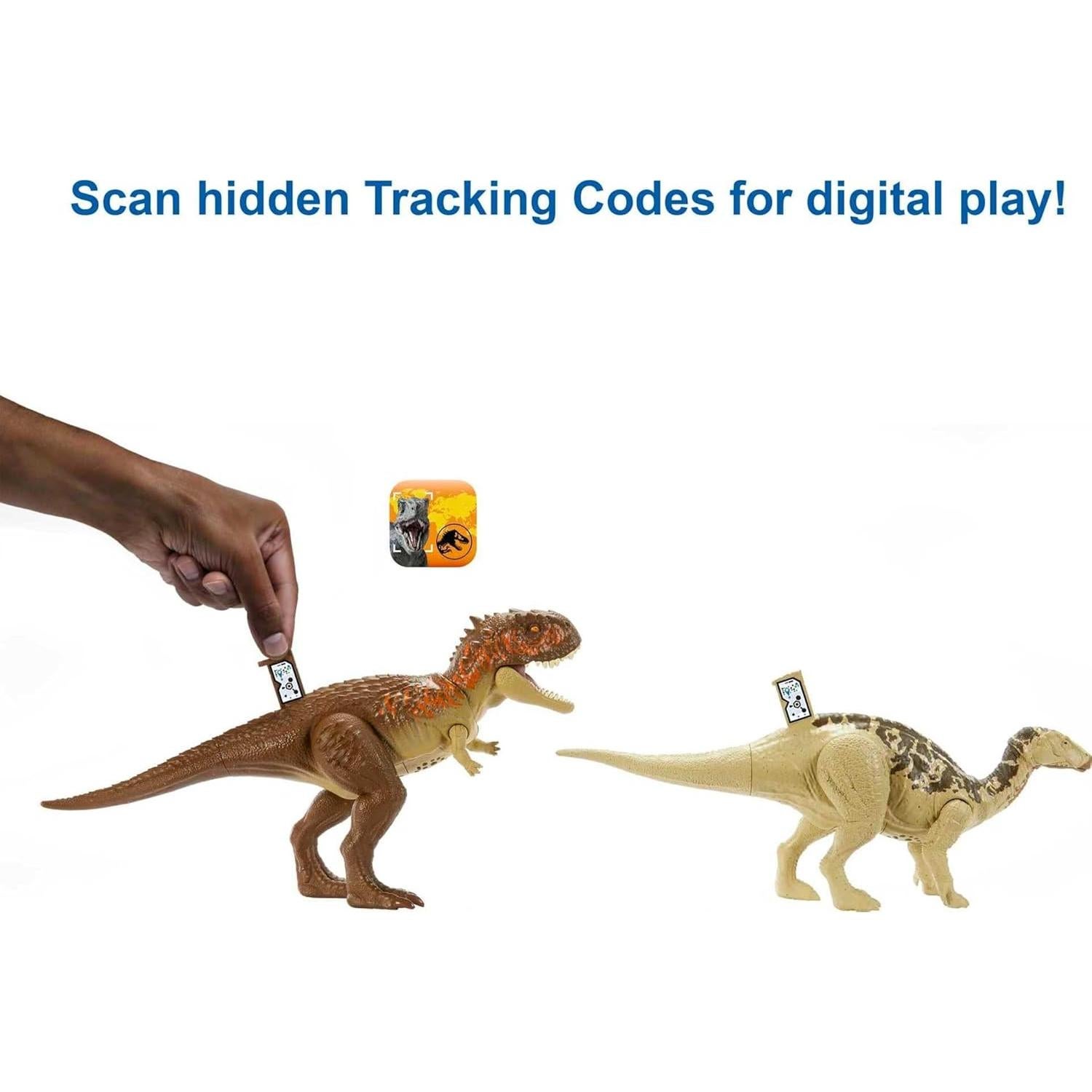 Mattel Jurassic World Paquete de Batalla Iguanodon y Skorpiovenator