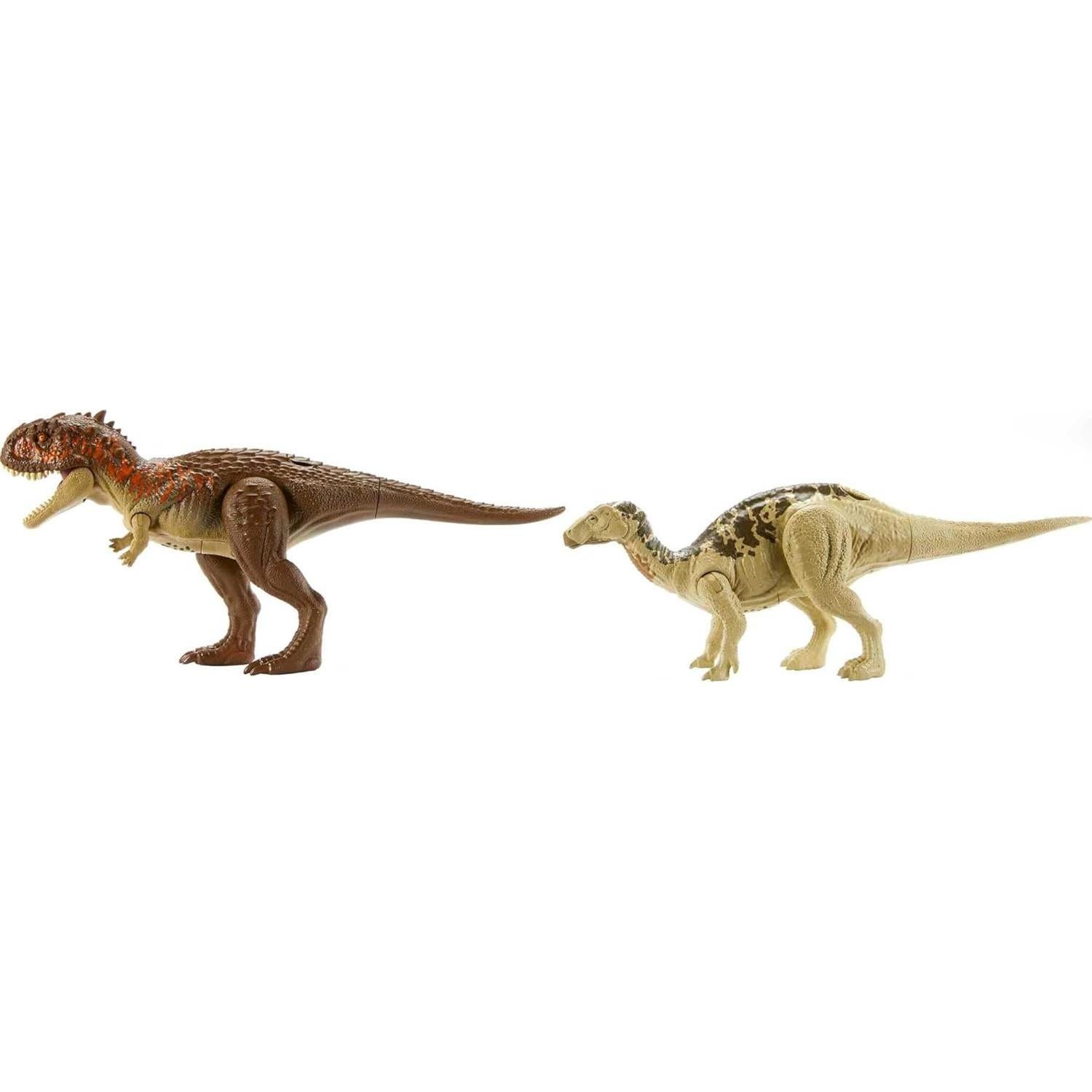 Mattel Jurassic World Paquete de Batalla Iguanodon y Skorpiovenator