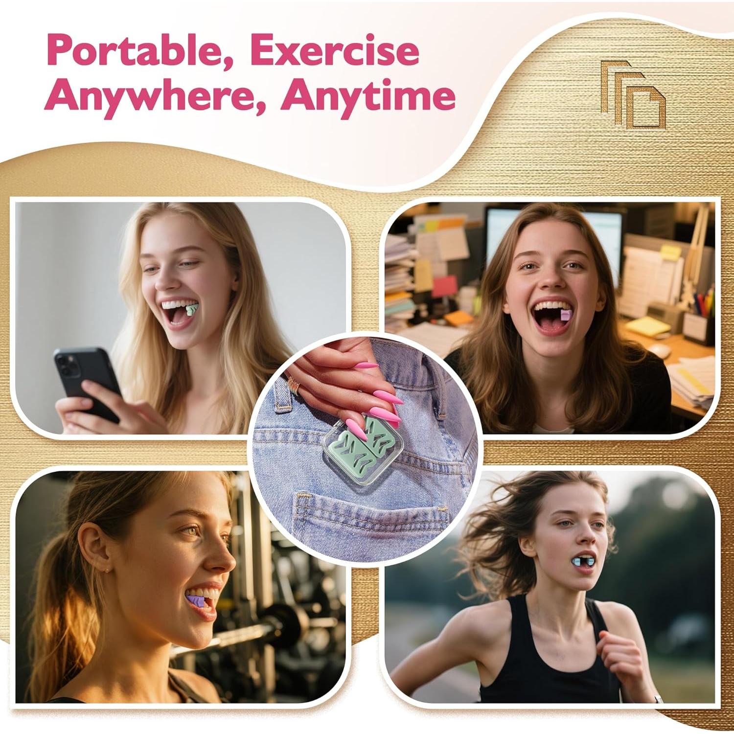 Ejercitador de Mandíbula Azrra AZR-NewJawExerciser 4 Niveles