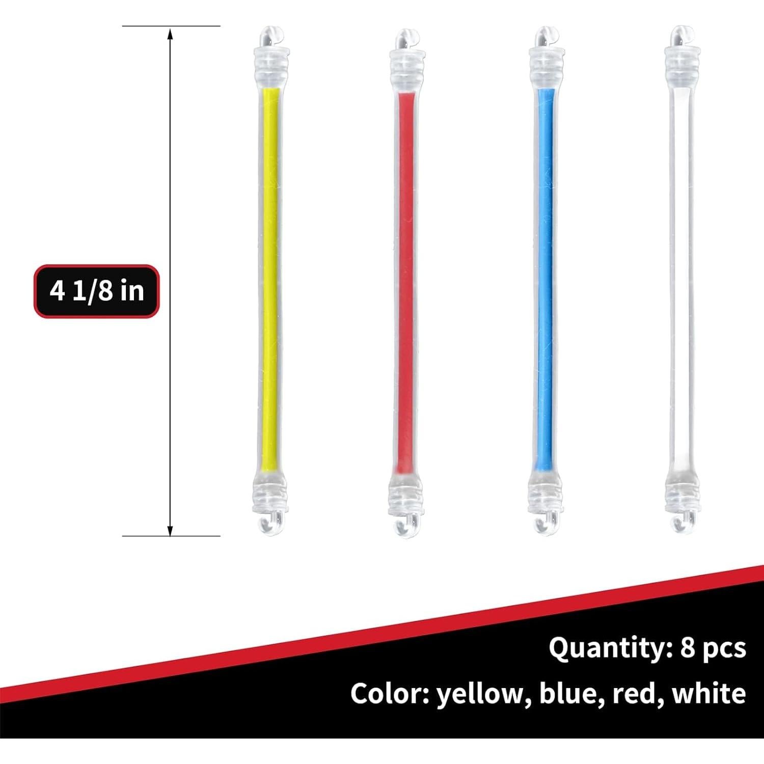 Dampener de Raqueta de Tenis SPORTIC - 8 Piezas Silicona 10.16 cm