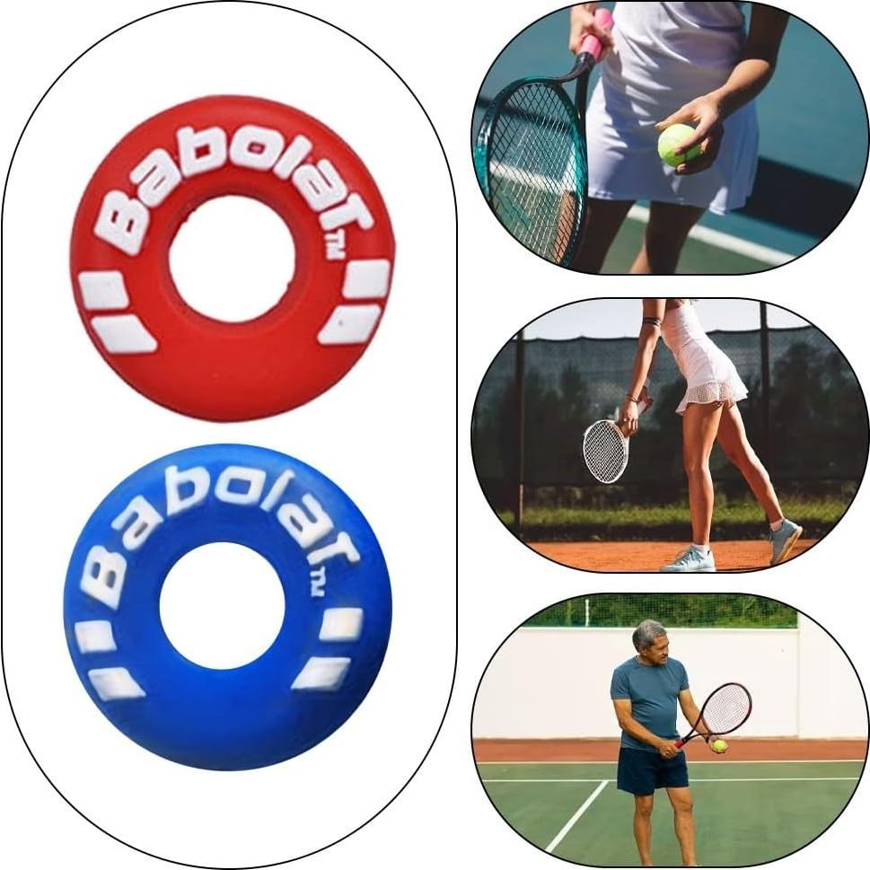 Amortiguadores de Vibraciones para Raqueta de Tenis XIXILINRUIYUN - 4 Piezas