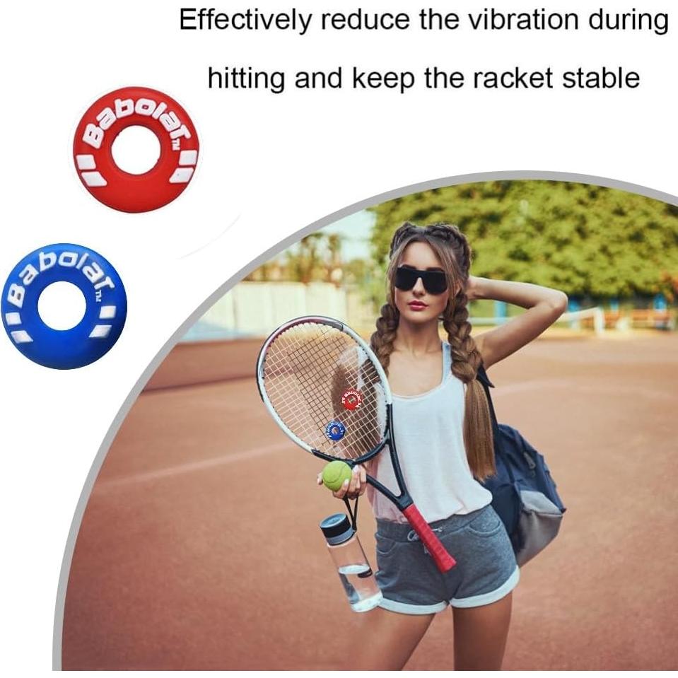 Amortiguadores de Vibraciones para Raqueta de Tenis XIXILINRUIYUN - 4 Piezas