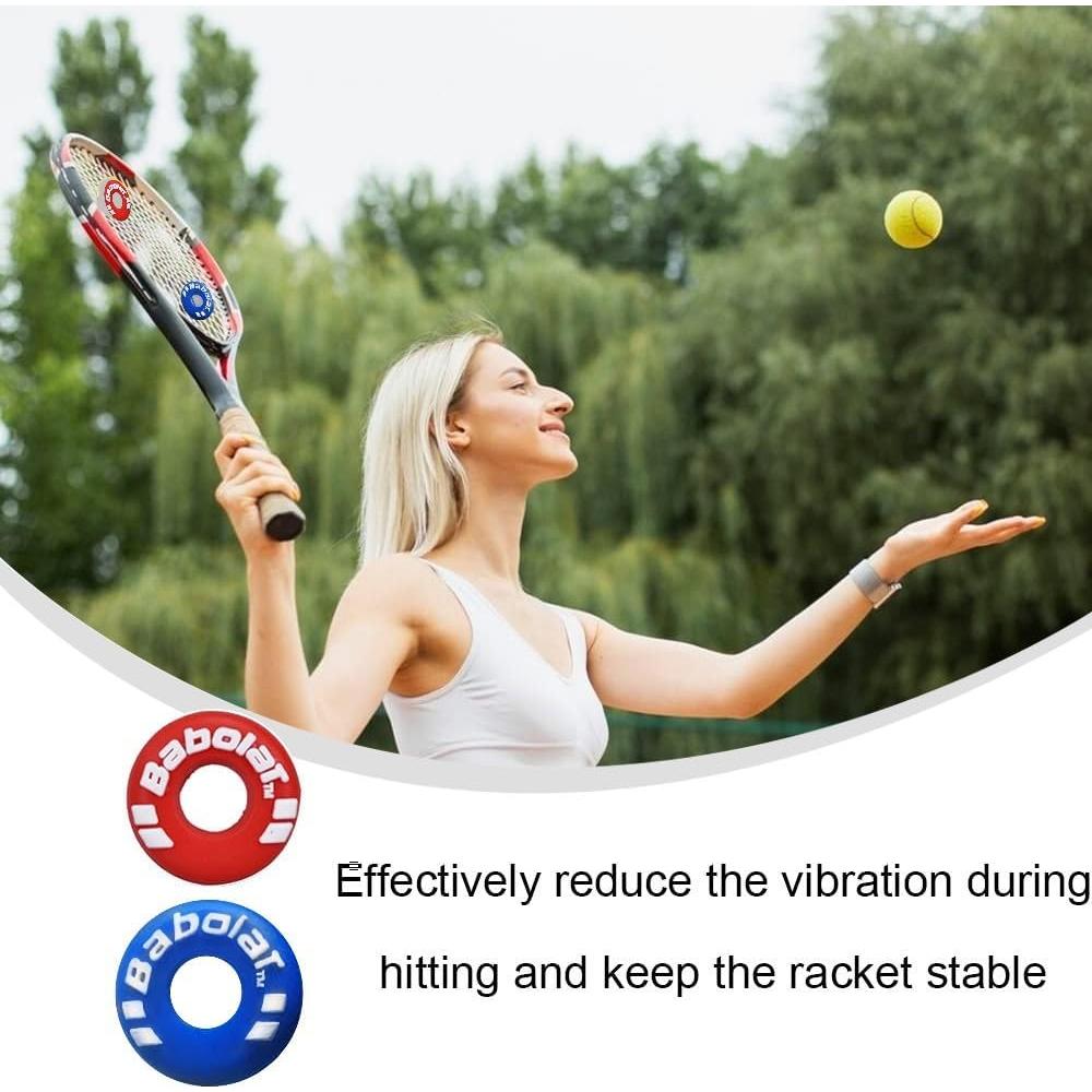 Amortiguadores de Vibraciones para Raqueta de Tenis XIXILINRUIYUN - 4 Piezas