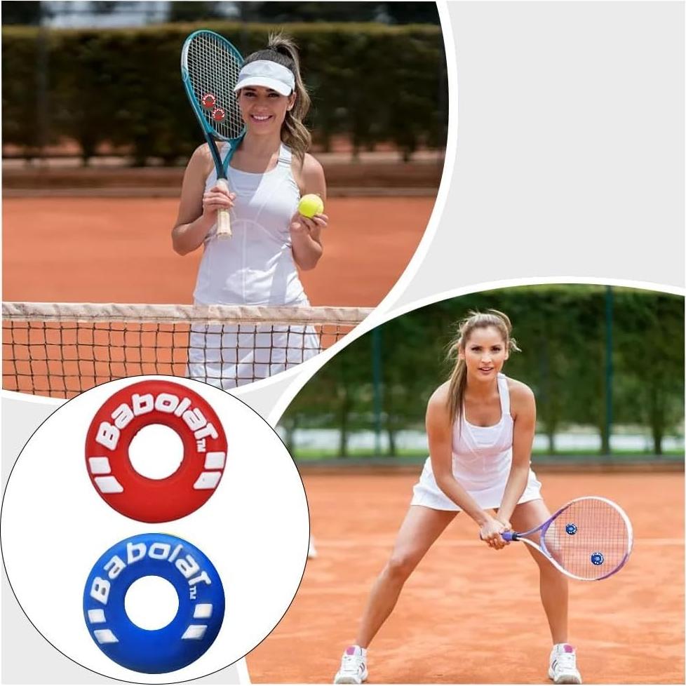 Amortiguadores de Vibraciones para Raqueta de Tenis XIXILINRUIYUN - 4 Piezas