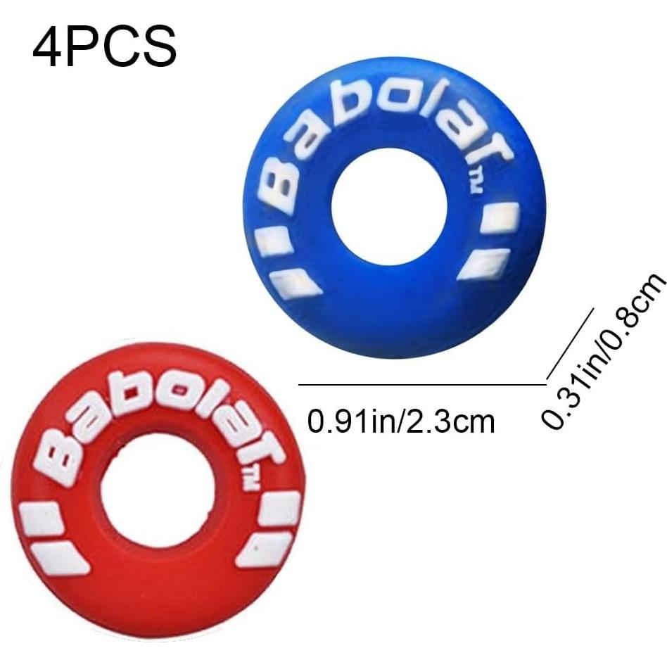 Amortiguadores de Vibraciones para Raqueta de Tenis XIXILINRUIYUN - 4 Piezas