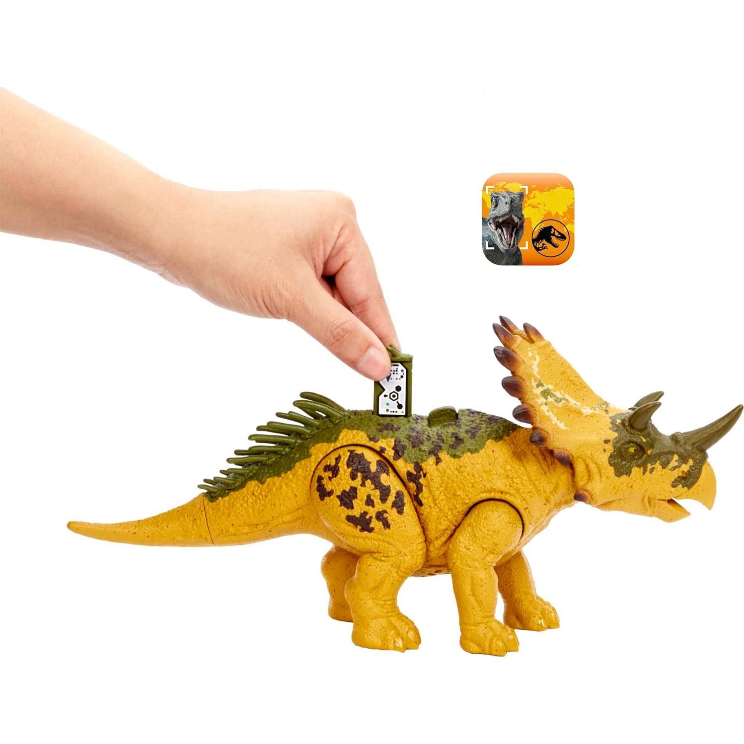 Dinosaurio Mattel Jurassic World Regaliceratops con Sonido