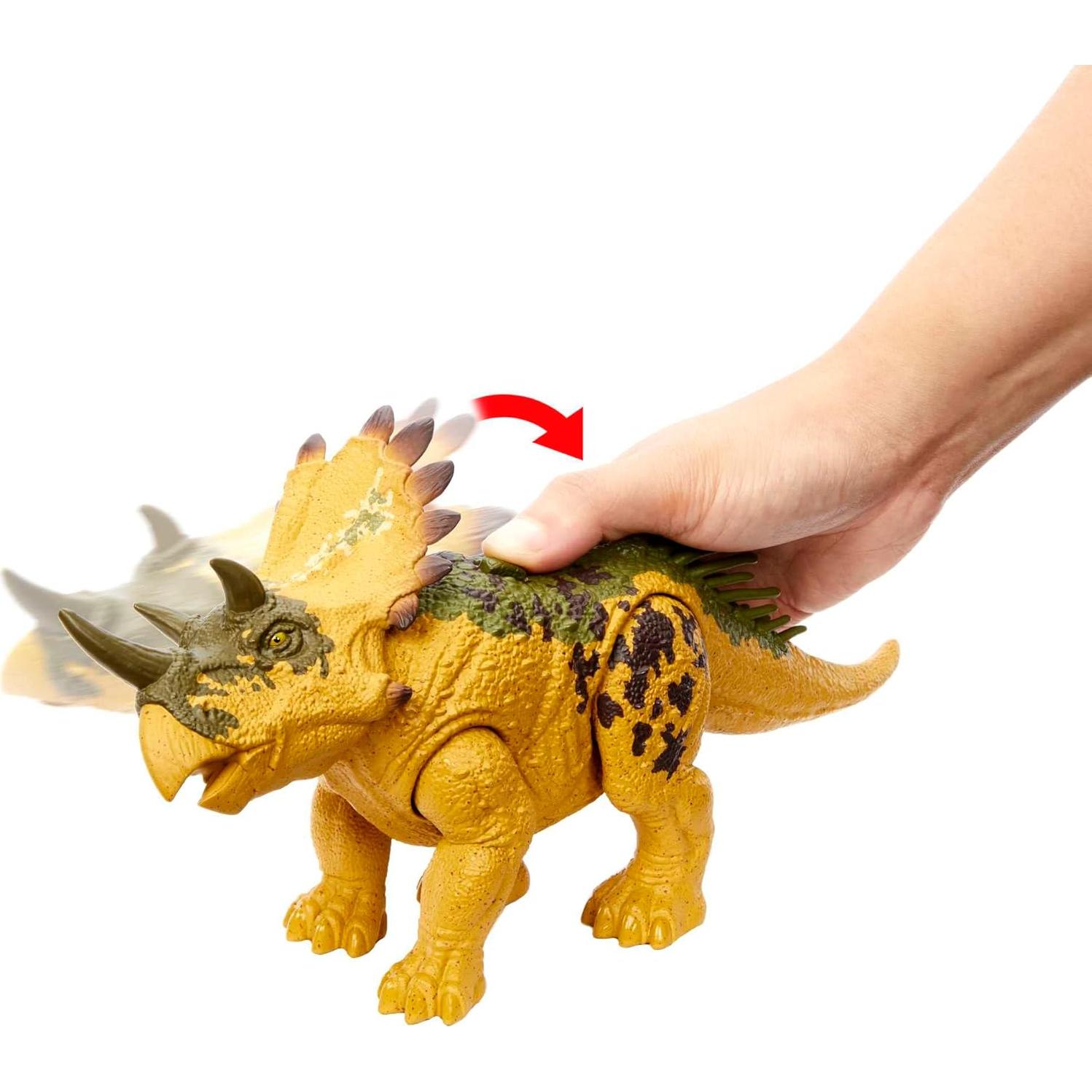 Dinosaurio Mattel Jurassic World Regaliceratops con Sonido