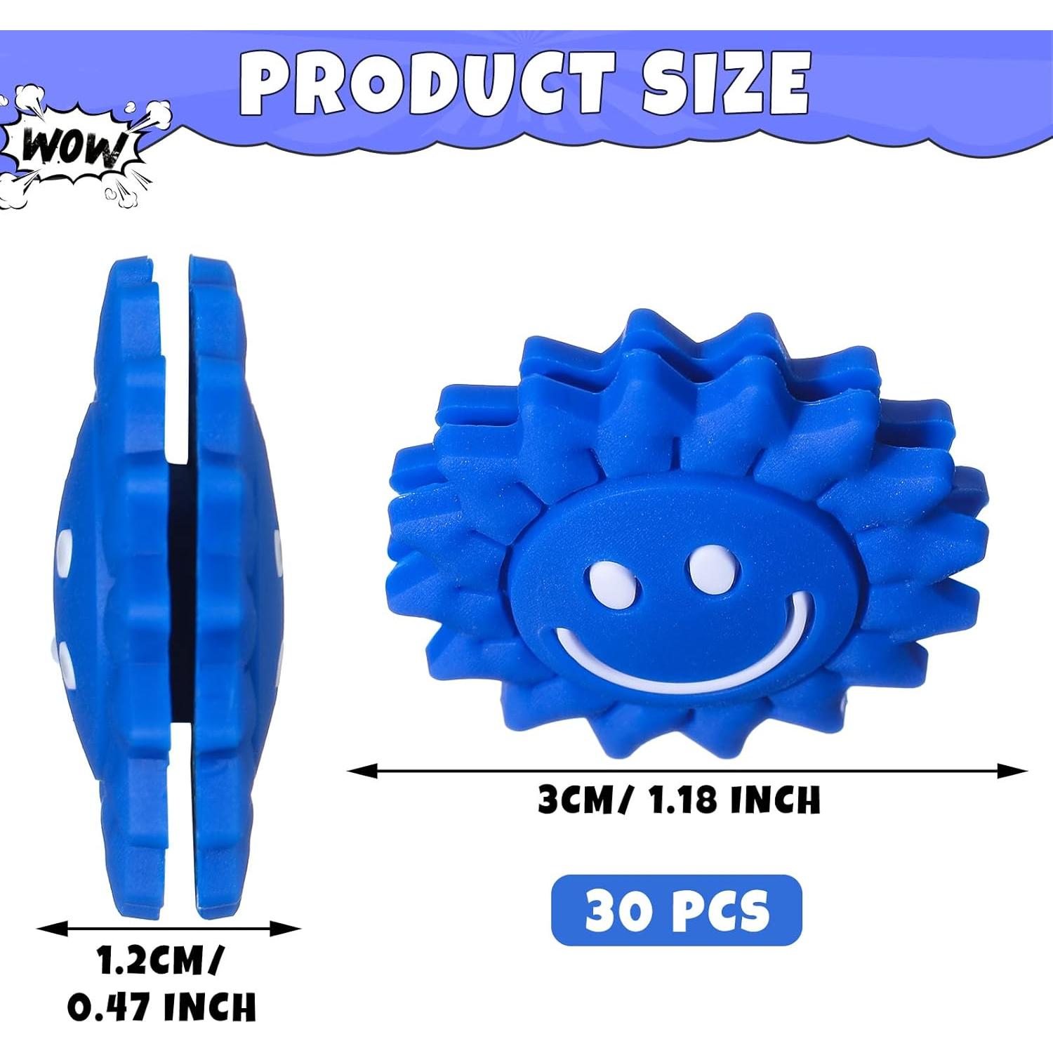 Amortiguadores de Tenis Leitee 30 Pcs Silicona Variados