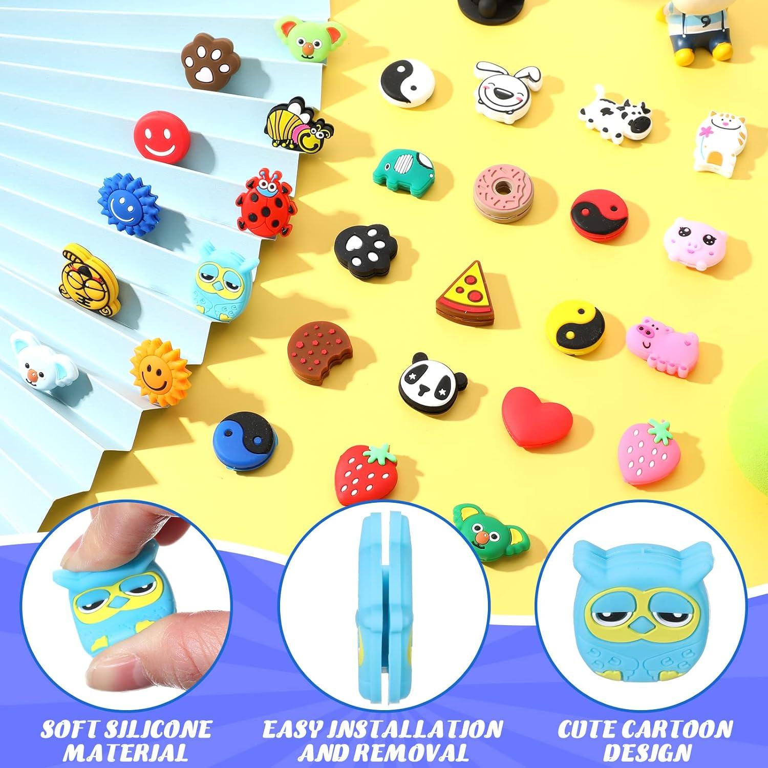 Amortiguadores de Tenis Leitee 30 Pcs Silicona Variados