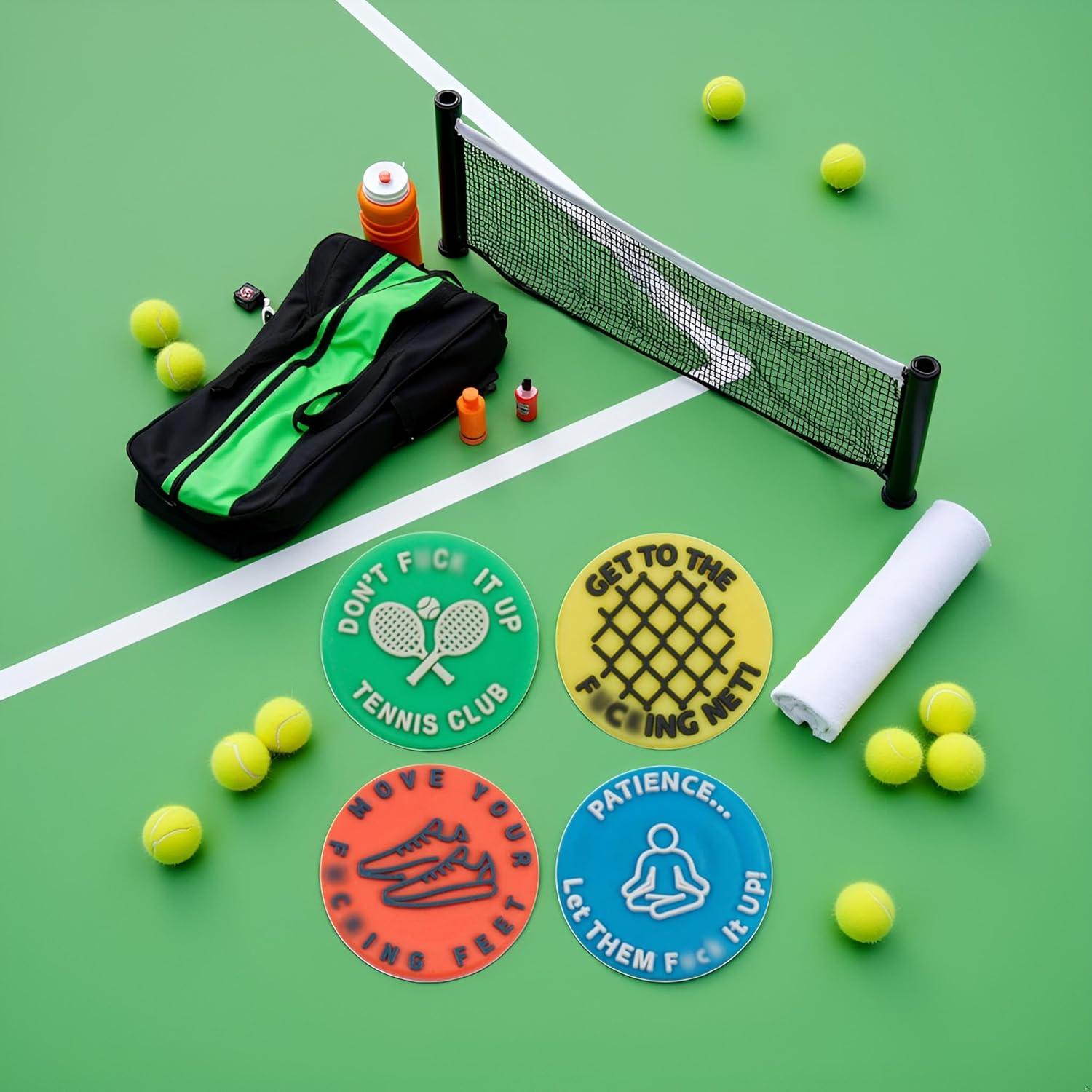 Set de 4 Amortiguadores de Vibración de Tenis PurYupearl