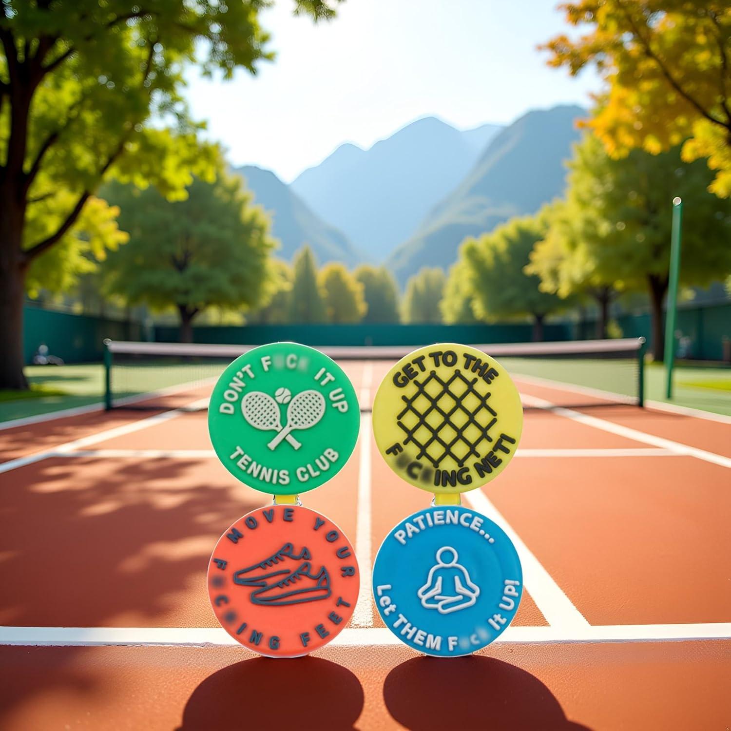 Set de 4 Amortiguadores de Vibración de Tenis PurYupearl