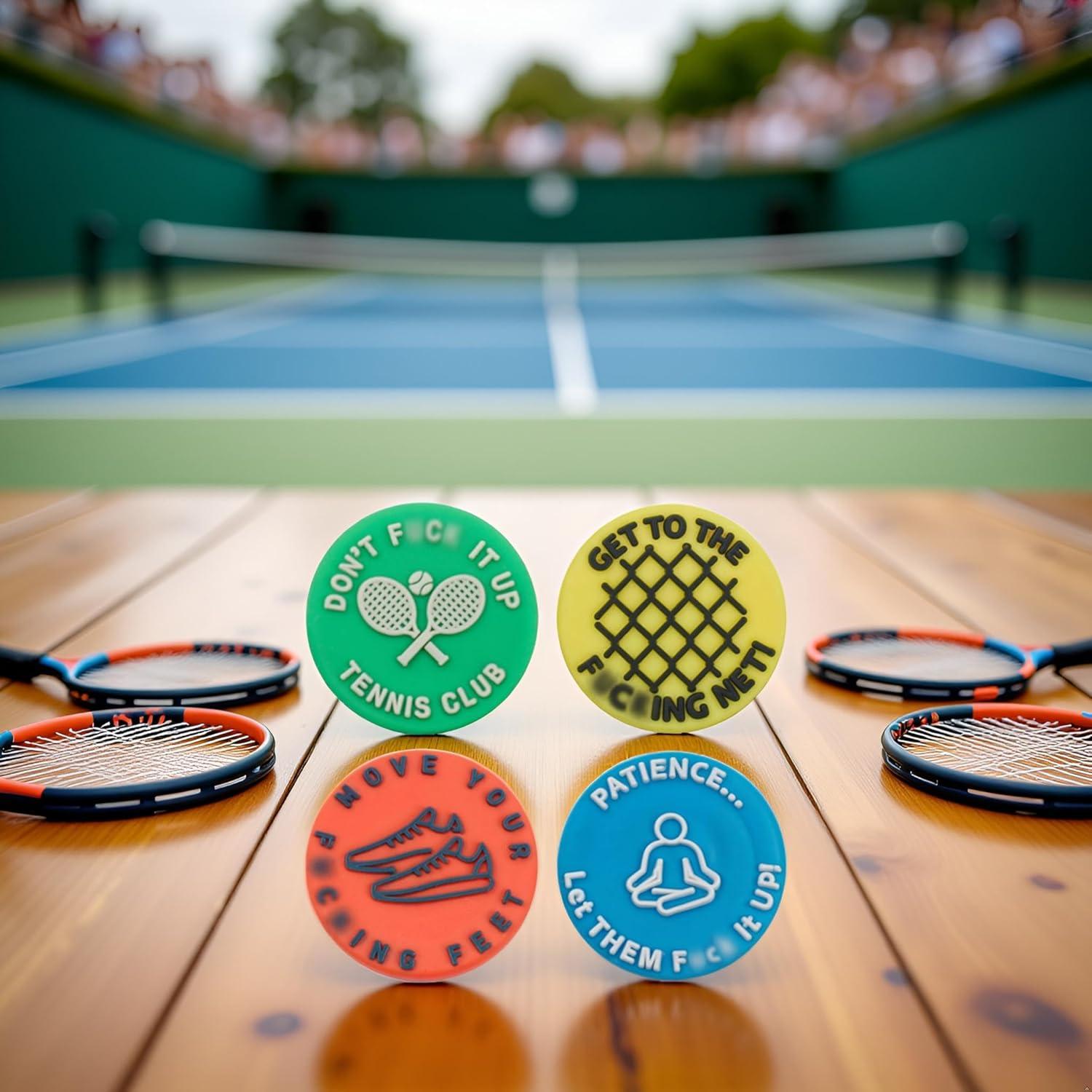 Set de 4 Amortiguadores de Vibración de Tenis PurYupearl