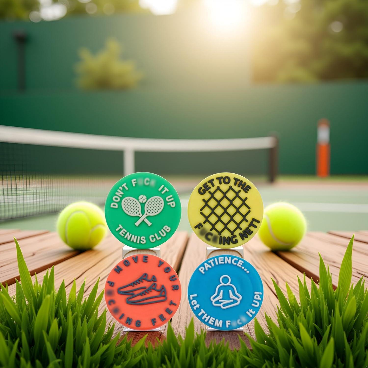 Set de 4 Amortiguadores de Vibración de Tenis PurYupearl