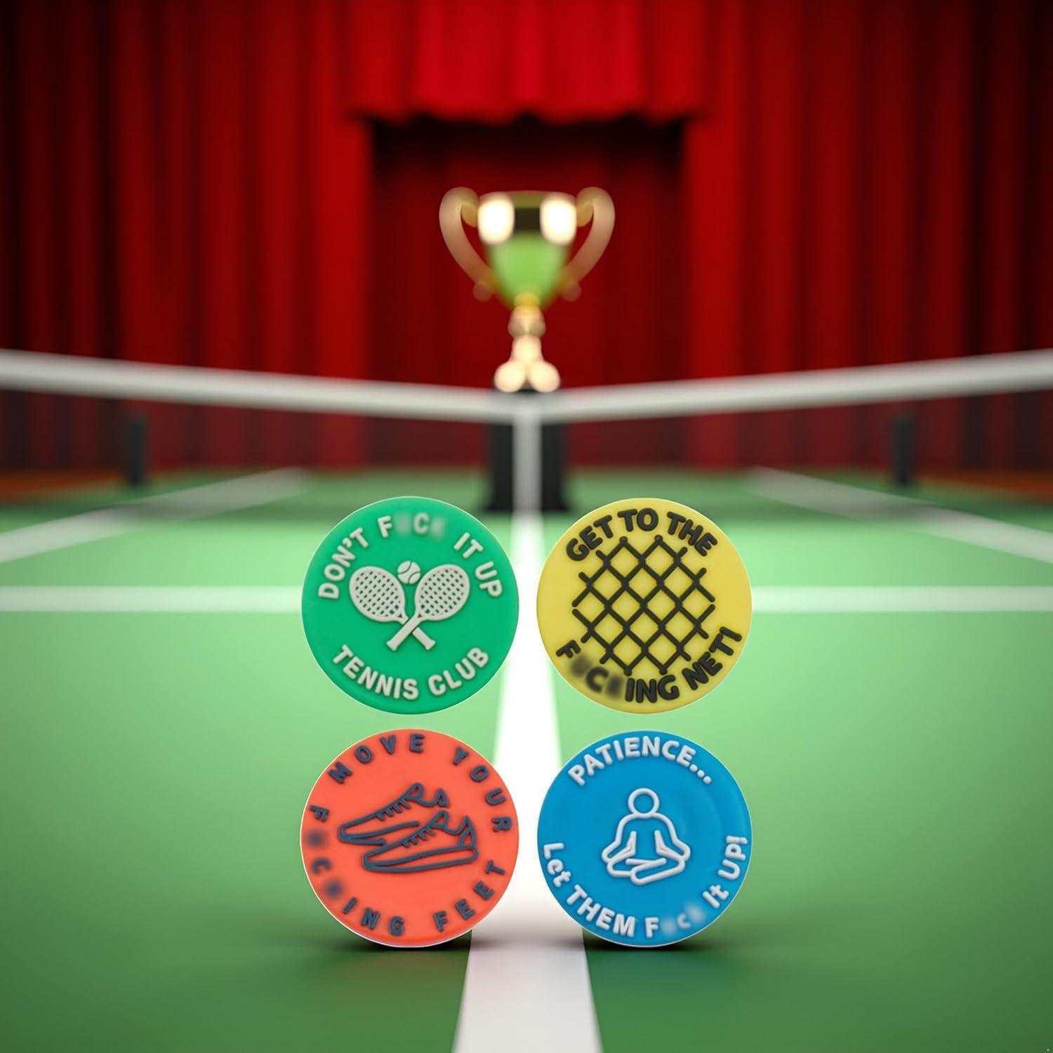 Set de 4 Amortiguadores de Vibración de Tenis PurYupearl