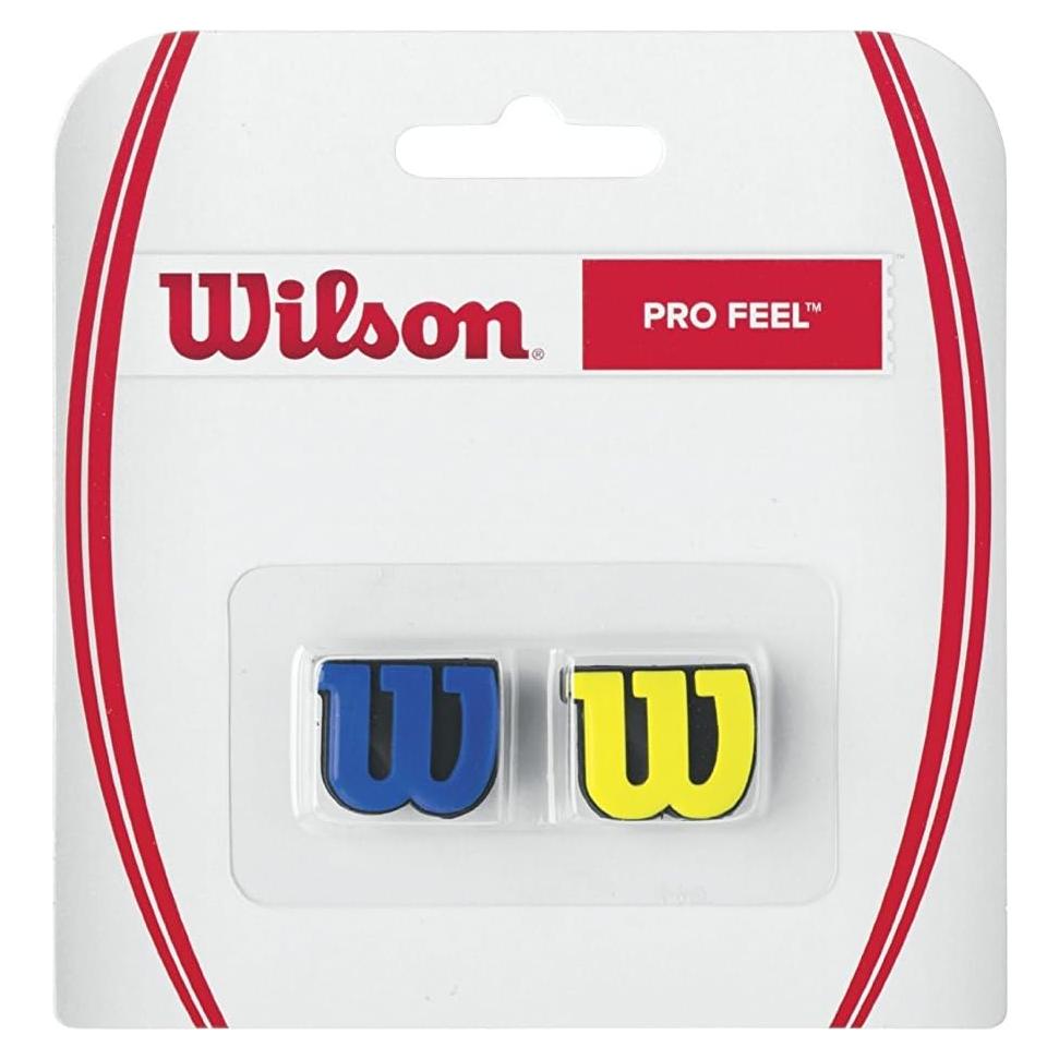Amortiguador de Vibraciones Wilson Profeel Tenis Azul/Amarillo