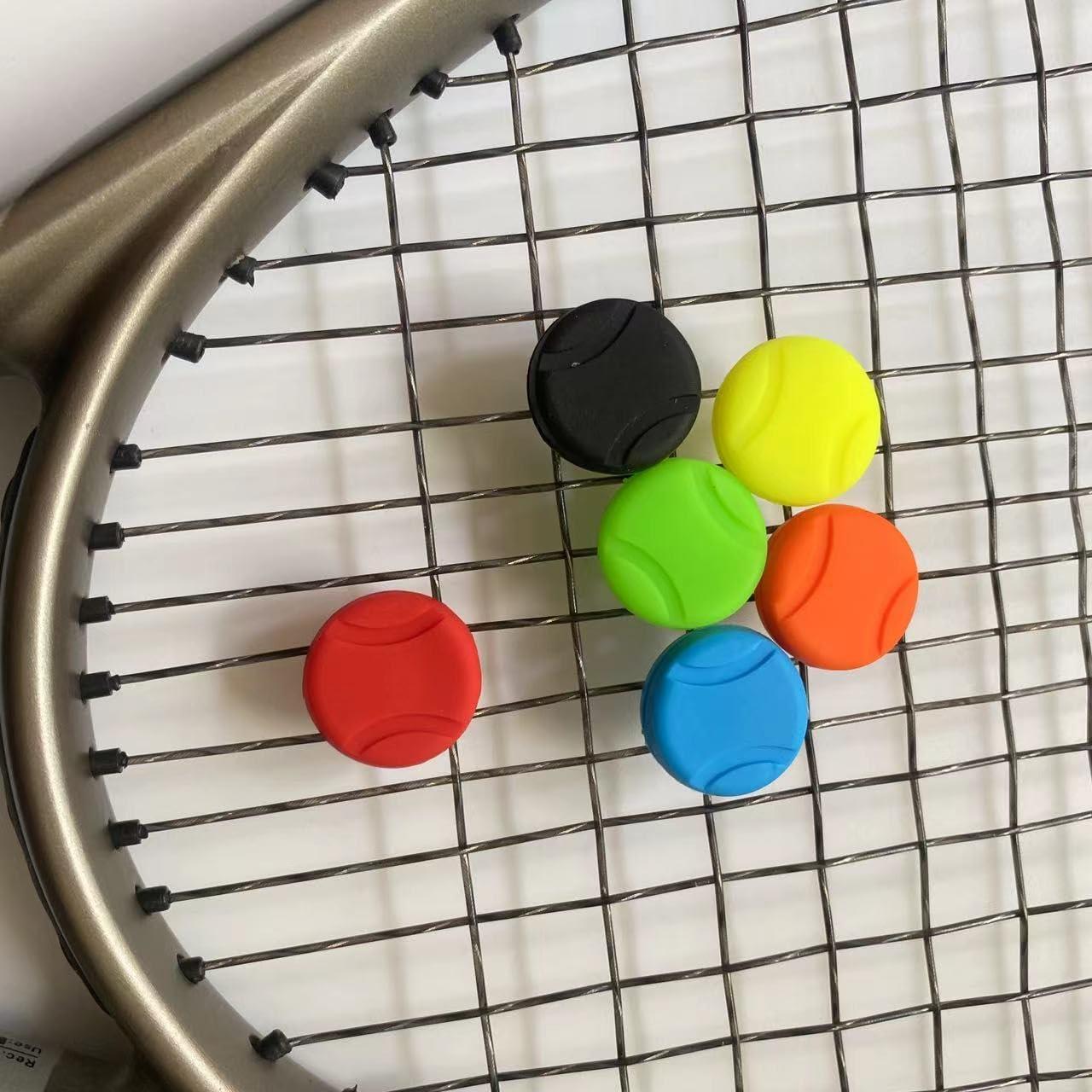 Amortiguador de Raqueta de Tenis Genérico 6 Piezas Silicona
