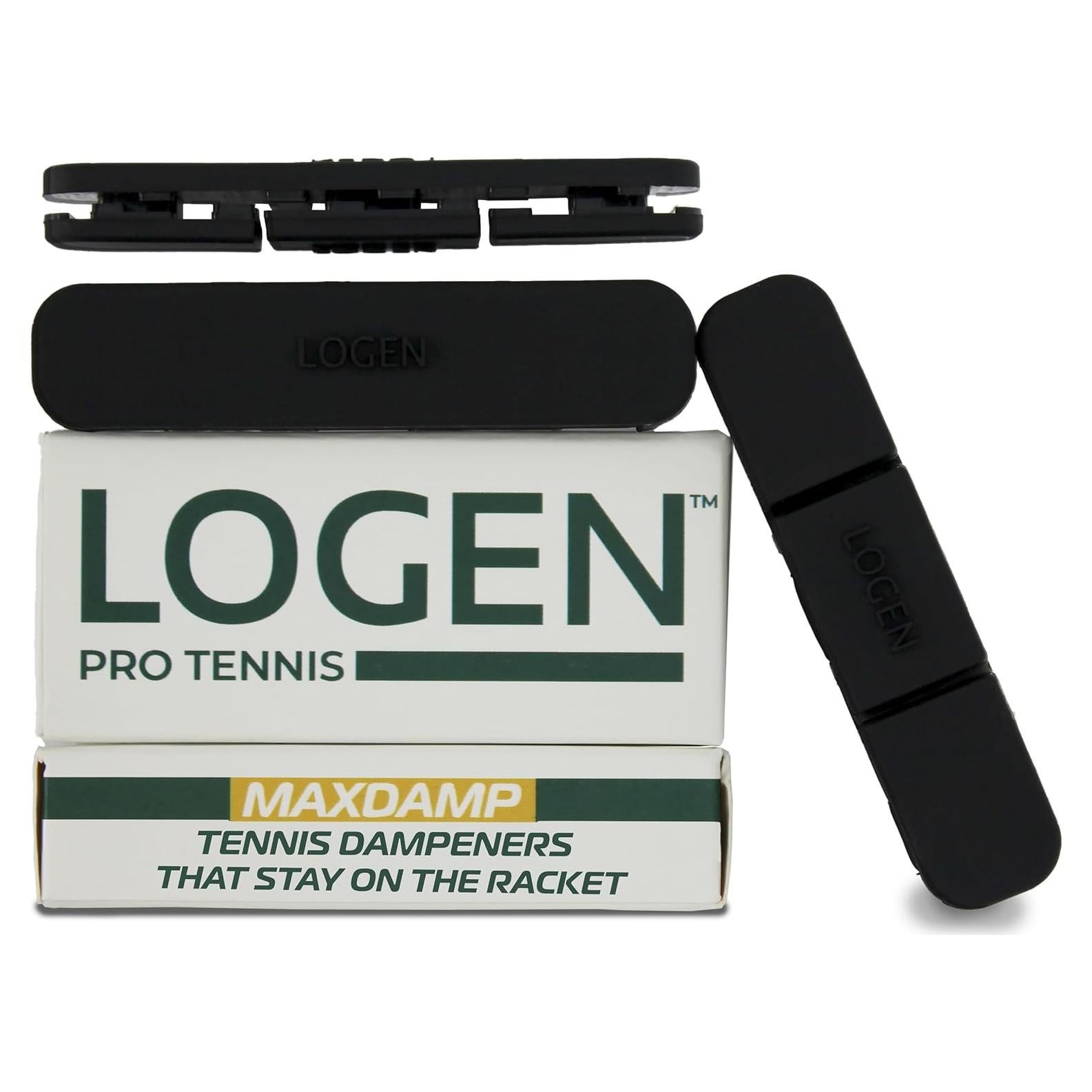 Amortiguador de Tenis LOGEN MAXDAMP - Paquete de 3 - Color Ónix