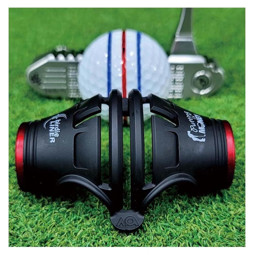 Kit de Alineación de Pelotas de Golf BIRDIE79 con 3 Marcadores