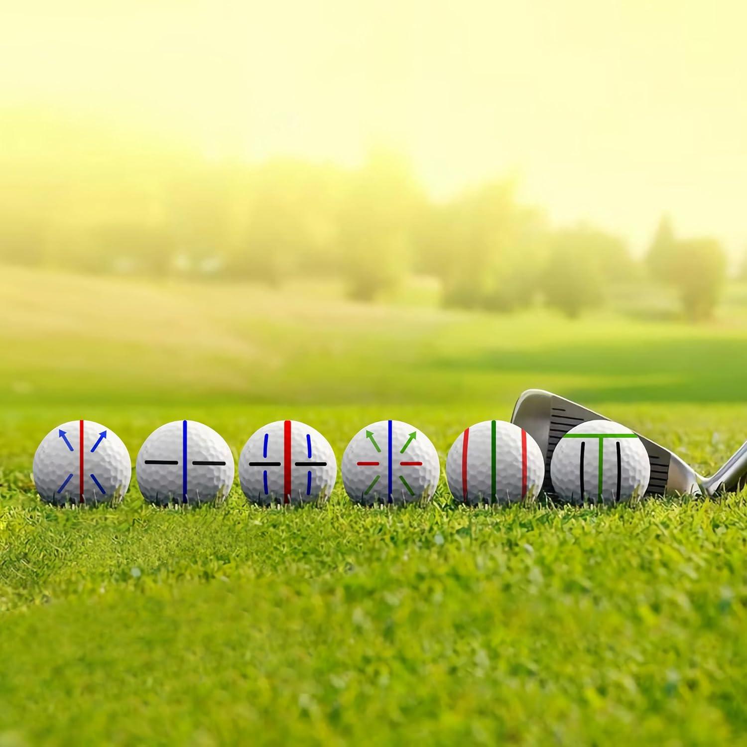 Juego de Marcadores de Pelotas de Golf PUFFINSING 8 Piezas