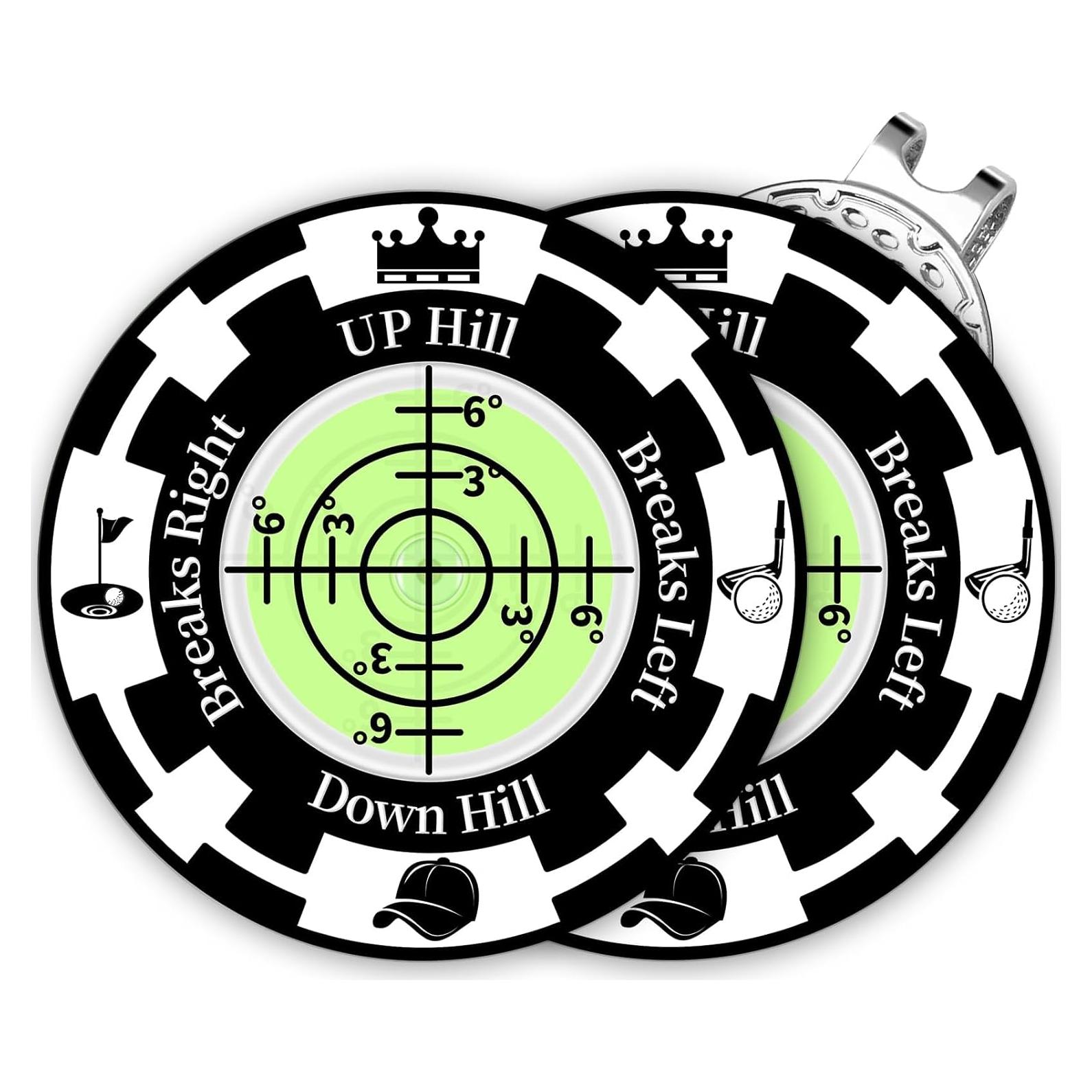 Lector de Green de Golf DESELL GR 032 - Paquete de 2