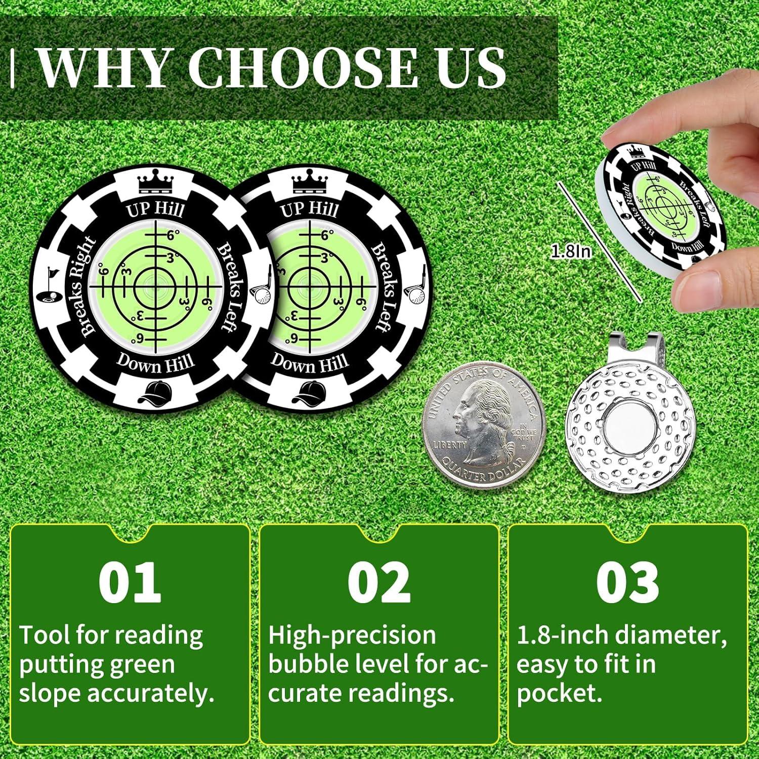 Lector de Green de Golf DESELL GR 032 - Paquete de 2